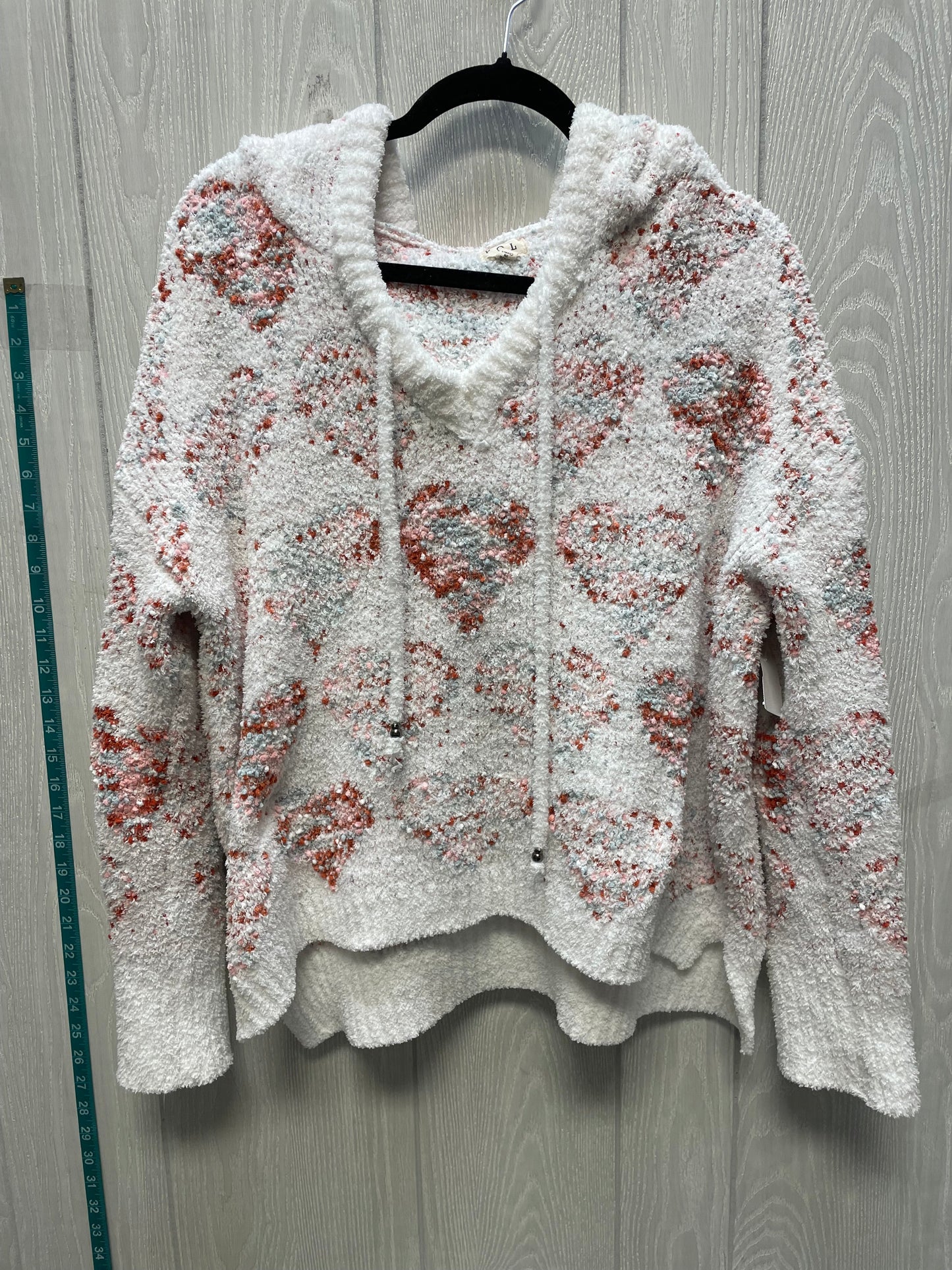 Sweater By Pol In White, Size: S