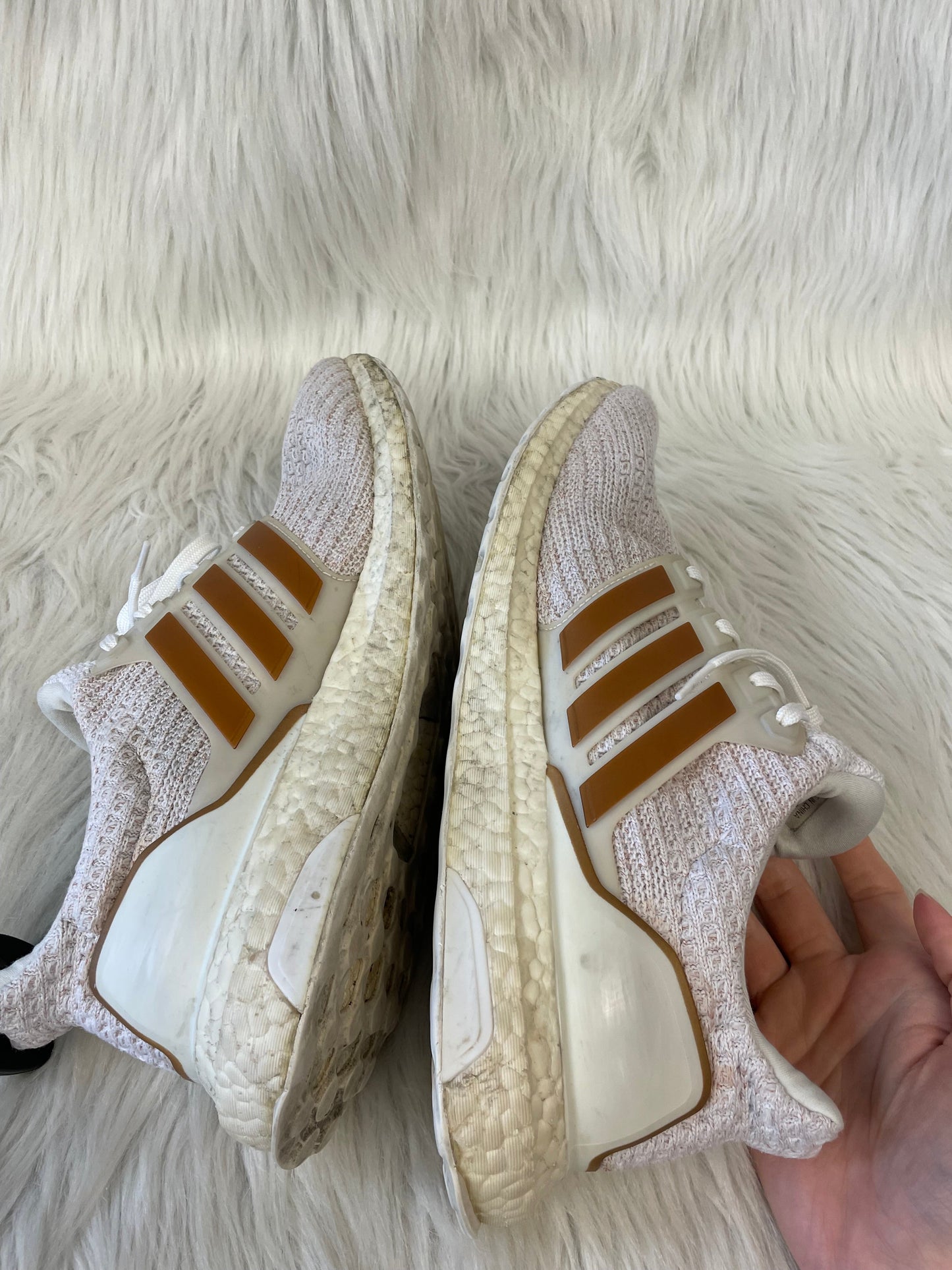 Shoes Athletic By Adidas In Cream, Size: 10