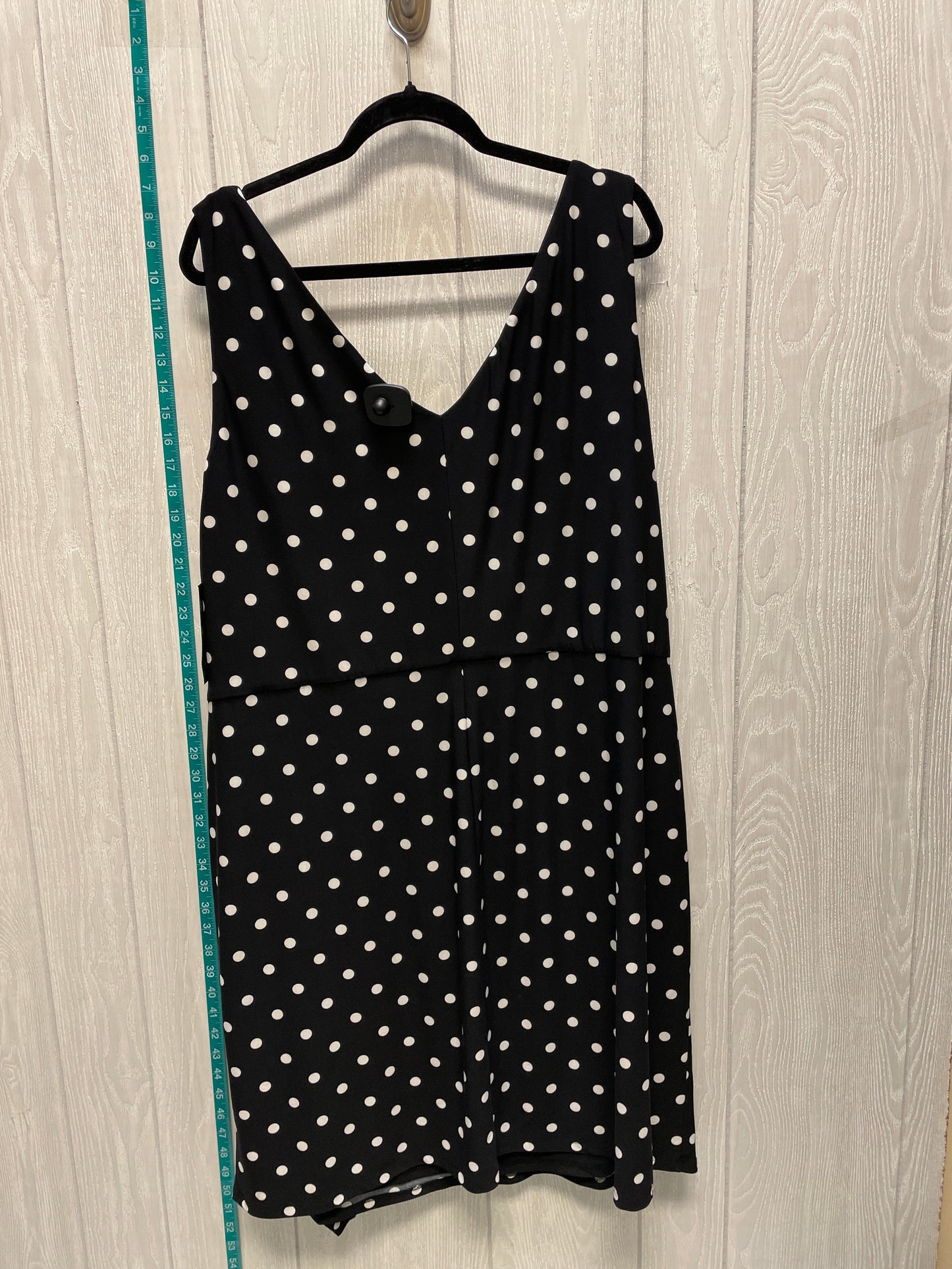 Dress Work By Lauren By Ralph Lauren In Polkadot Pattern, Size: 3x