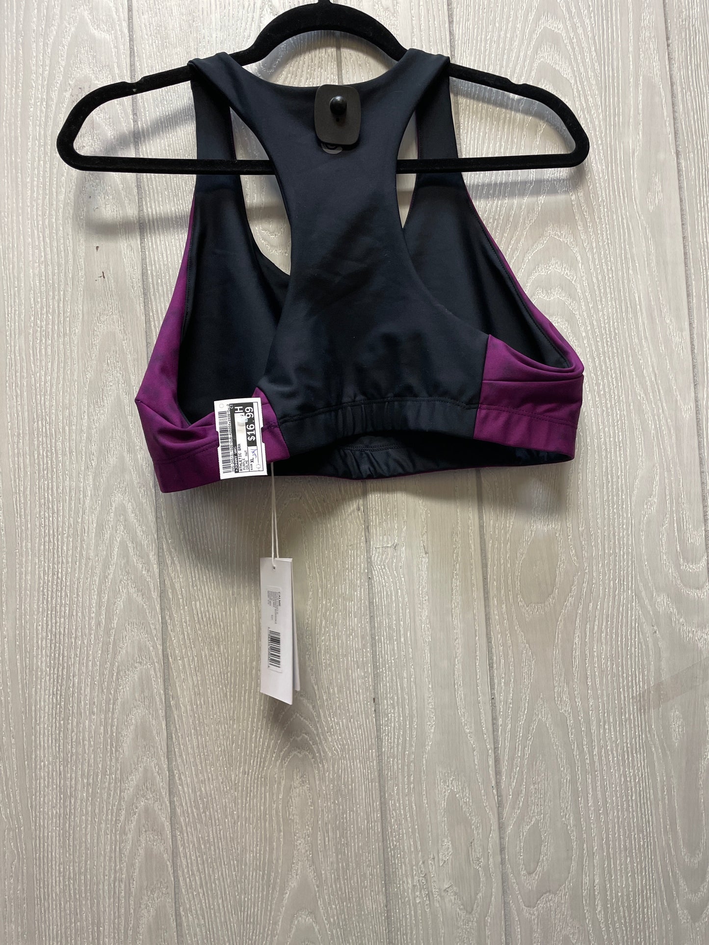 Athletic Bra By Johnny Was In Purple, Size: Xl