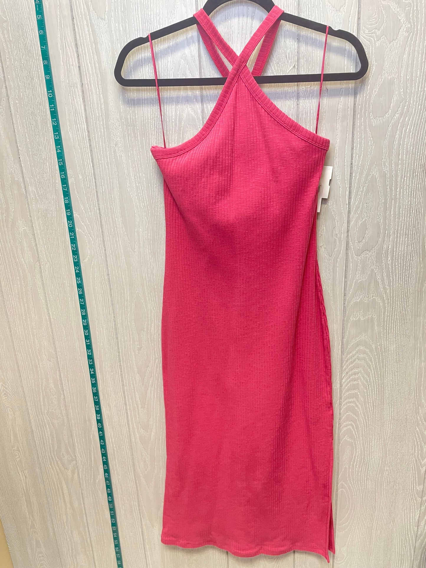 Dress Casual Midi By Old Navy In Coral, Size: L