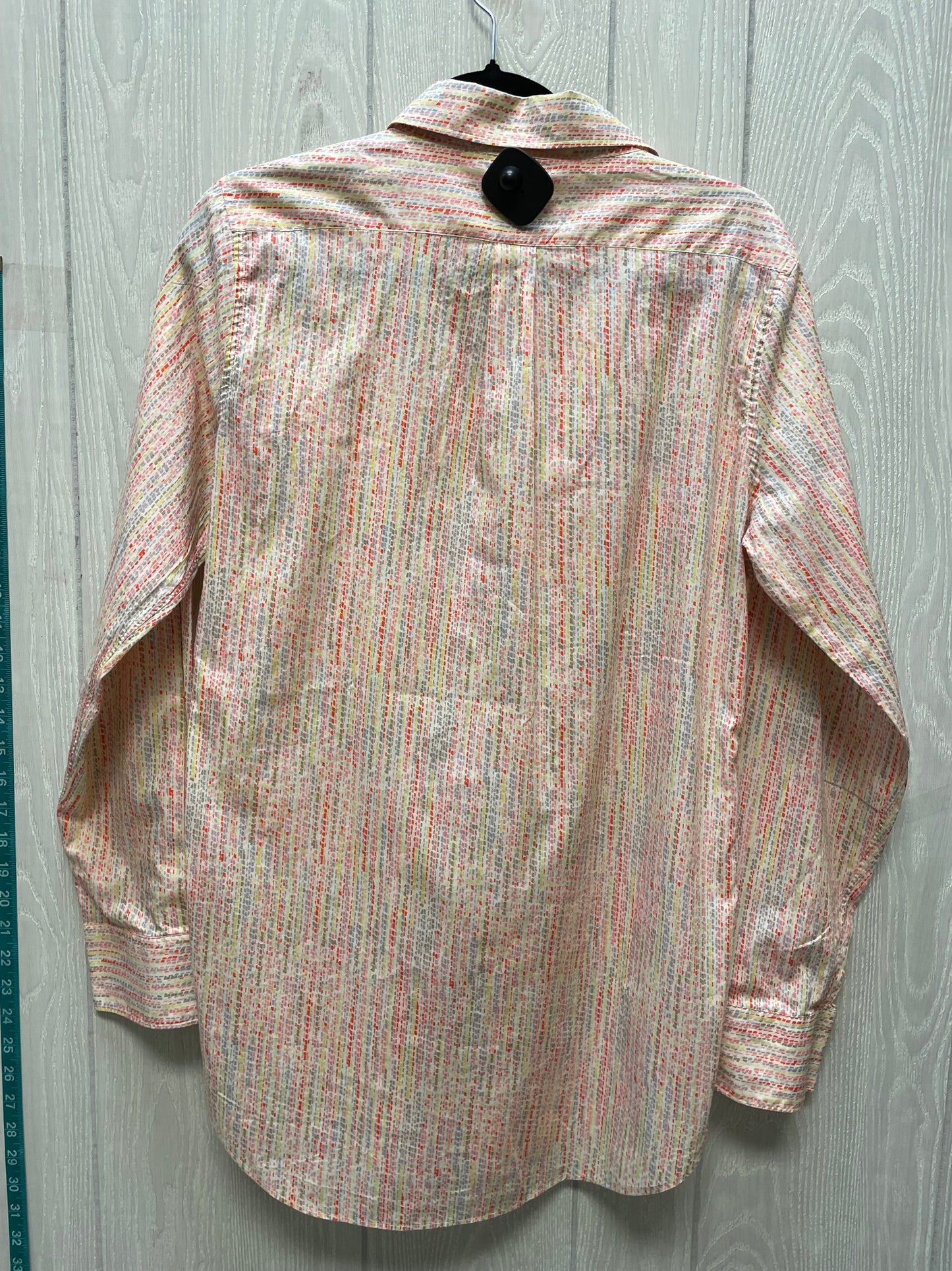 Tunic Long Sleeve By Ann Mashburn In Multi-colored, Size: L