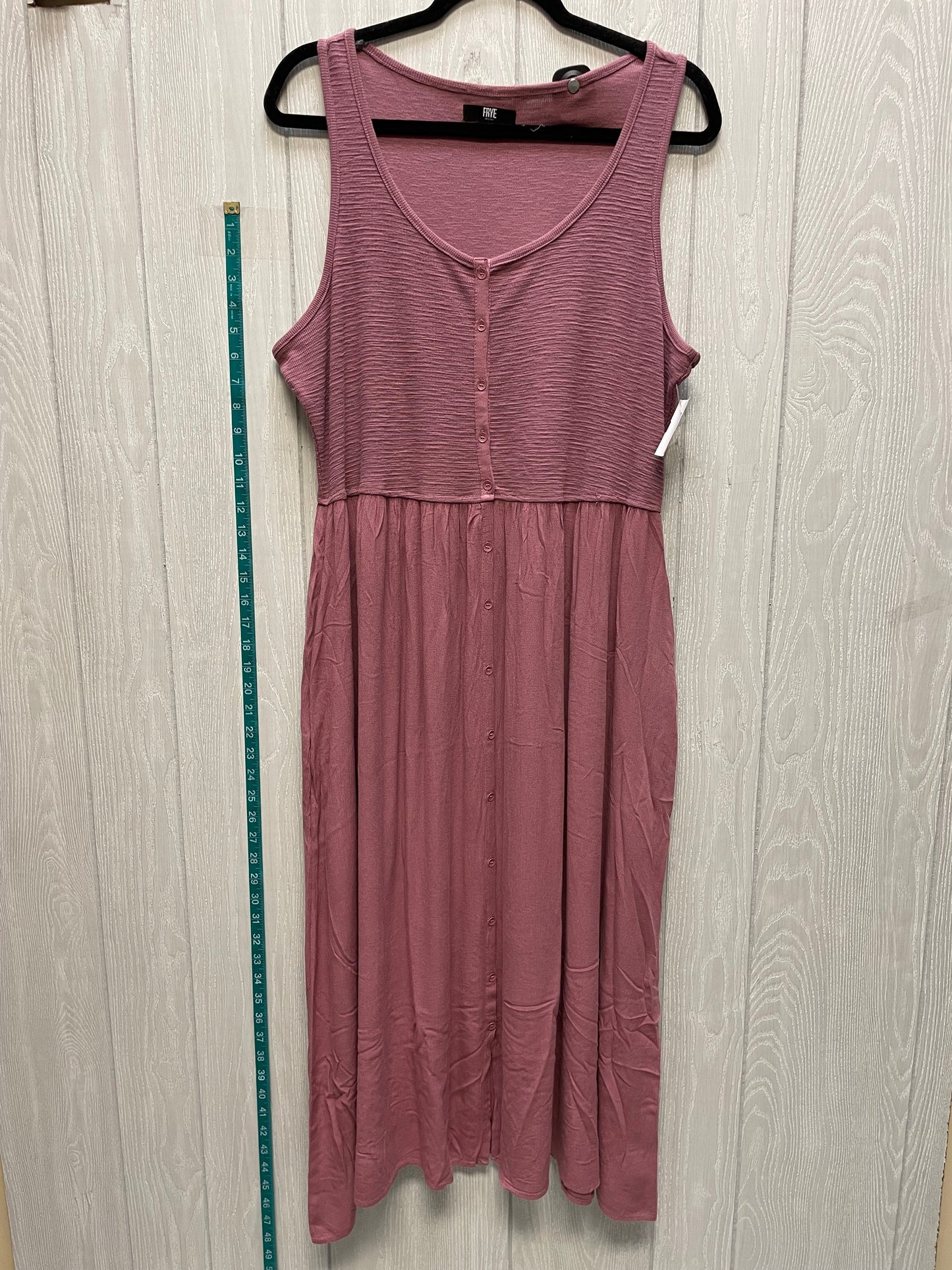 Dress Casual Midi By Frye In Mauve, Size: Xl