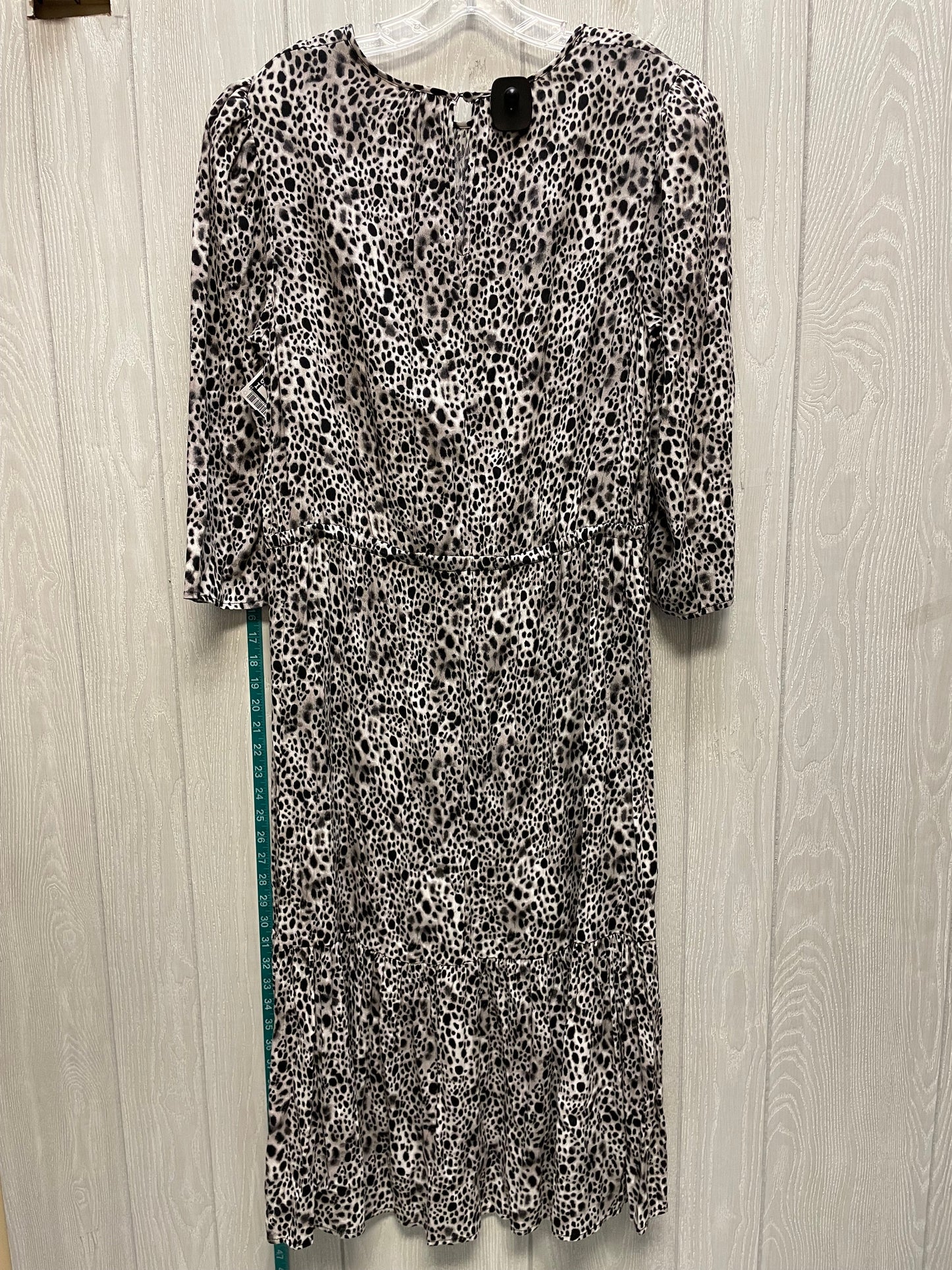 Dress Casual Midi By A New Day In Animal Print, Size: Xl