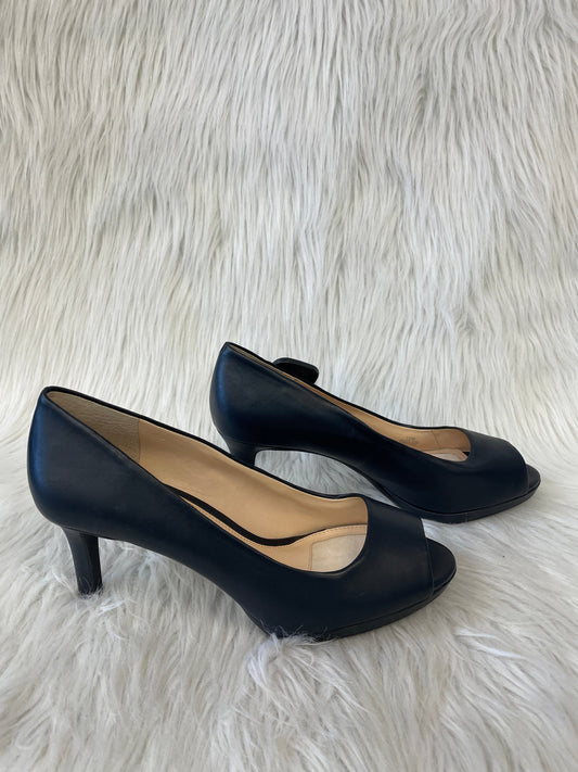 Shoes Heels Stiletto By Alex Marie In Navy, Size: 10