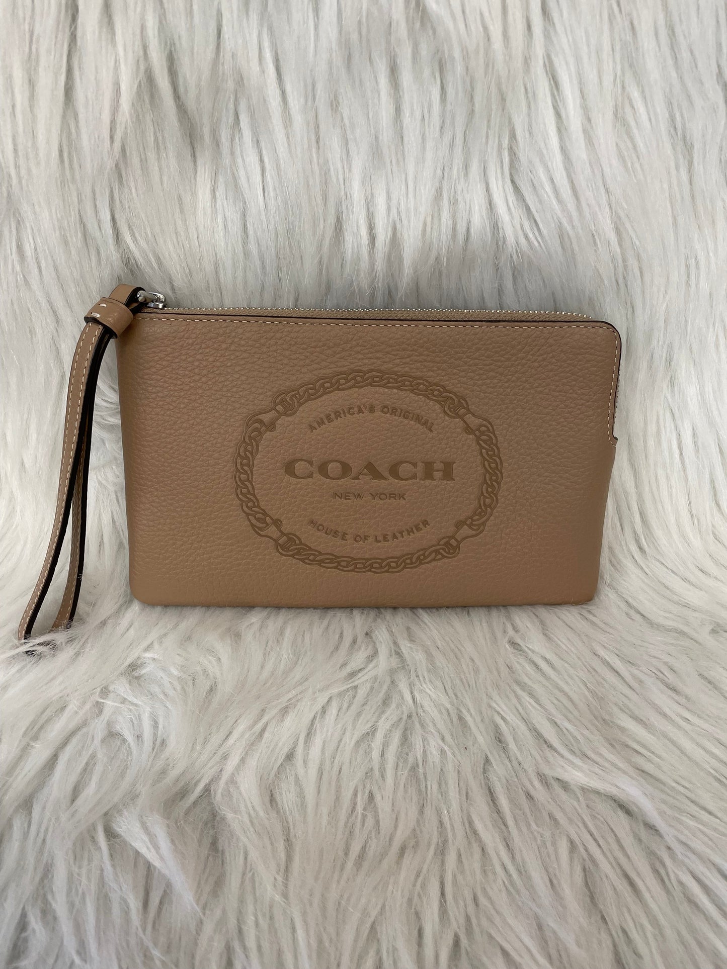 Wristlet Designer By Coach, Size: Medium