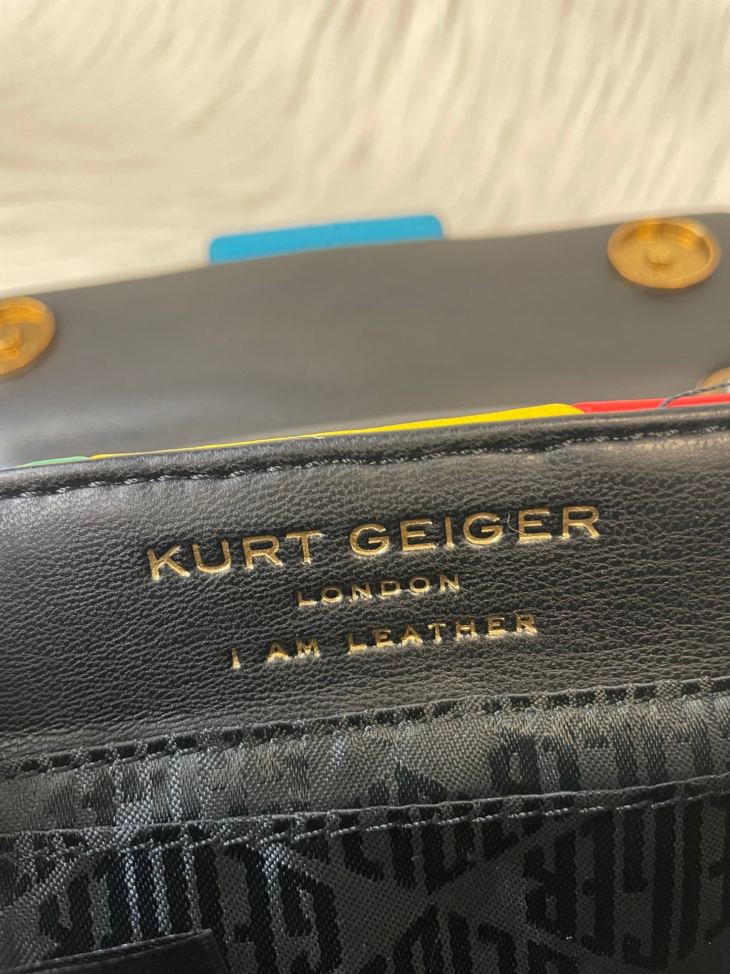 Crossbody Leather By Kurt Geiger London, Size: Small