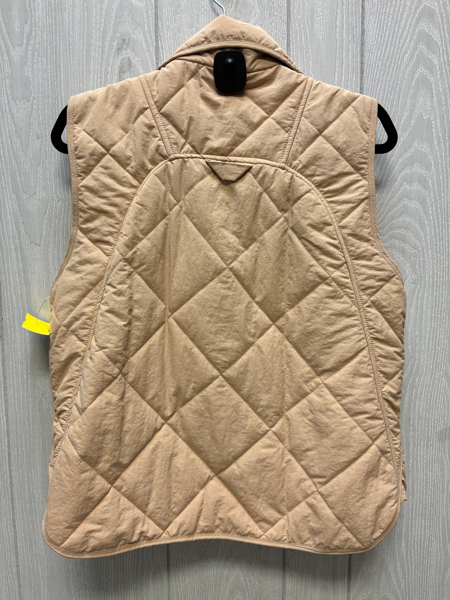 Vest Puffer & Quilted By Clothes Mentor In Tan, Size: M