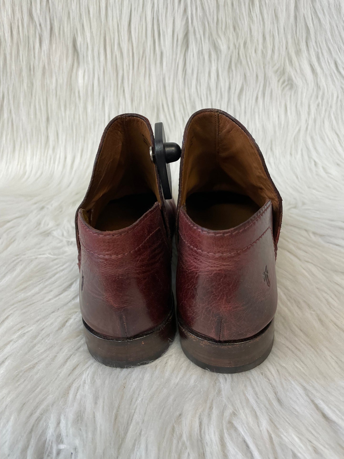 Boots Designer By Frye In Red, Size: 7.5