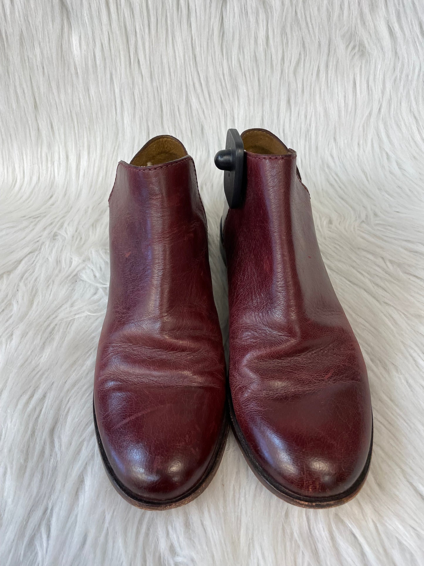 Boots Designer By Frye In Red, Size: 7.5