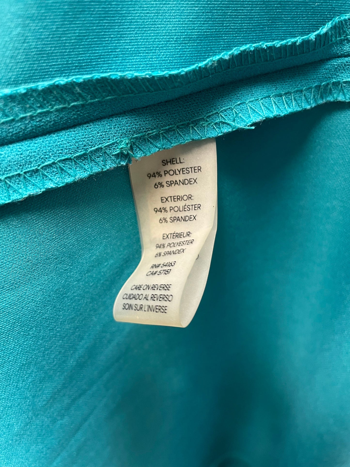 Dress Work By Calvin Klein In Green, Size: L