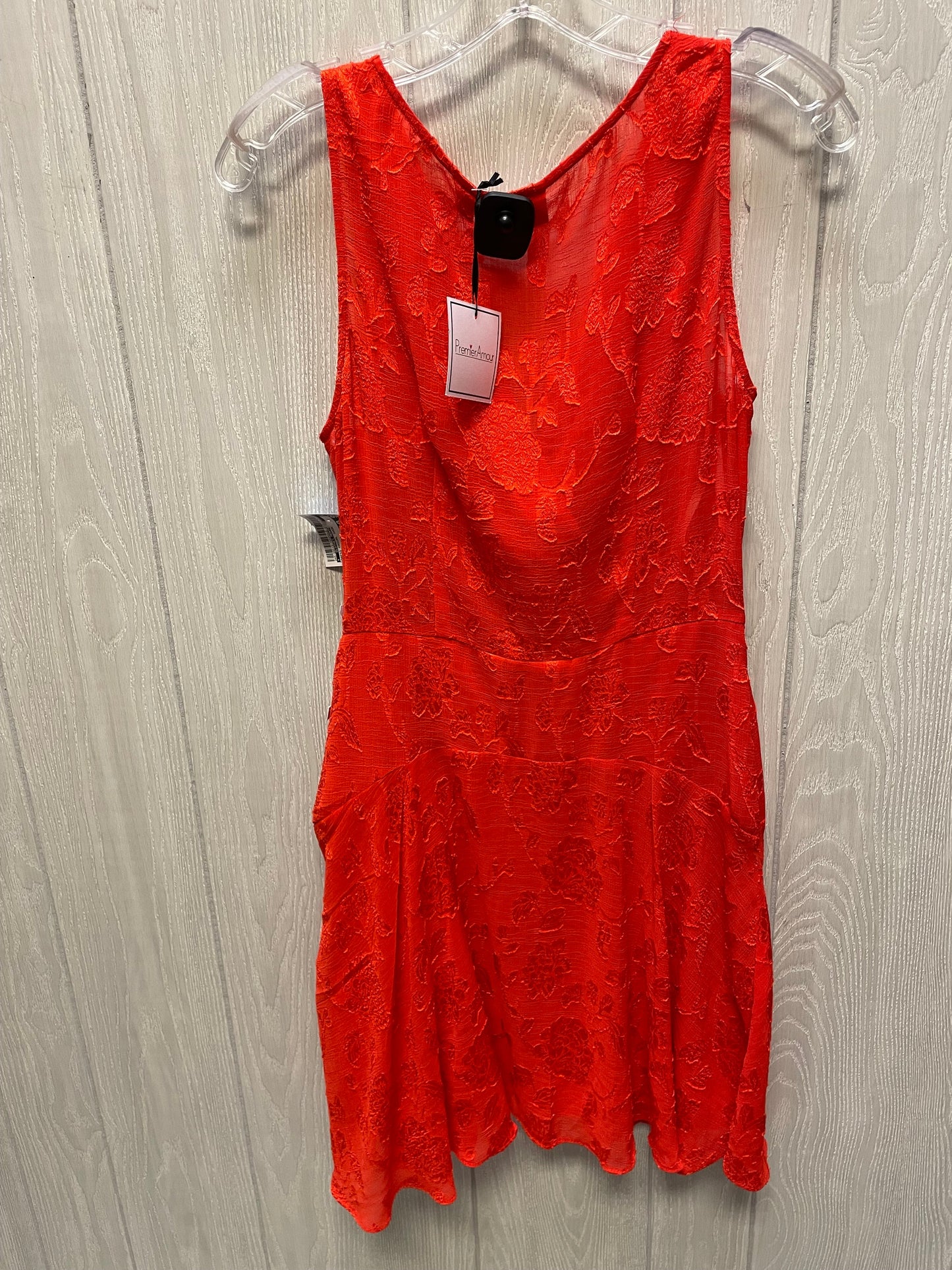 Dress Casual Short By Clothes Mentor In Orange, Size: M