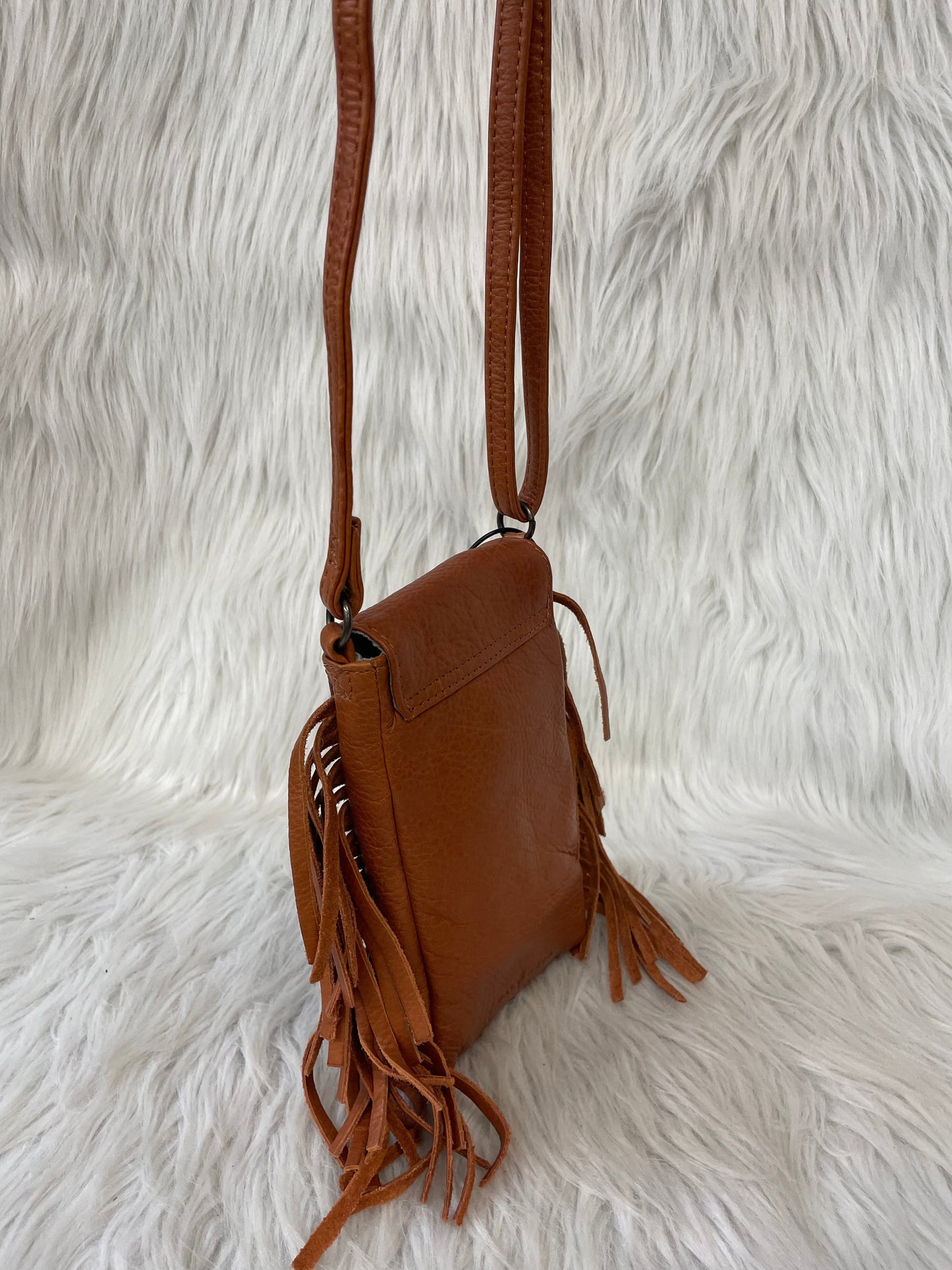 Crossbody Leather By Cmb, Size: Small