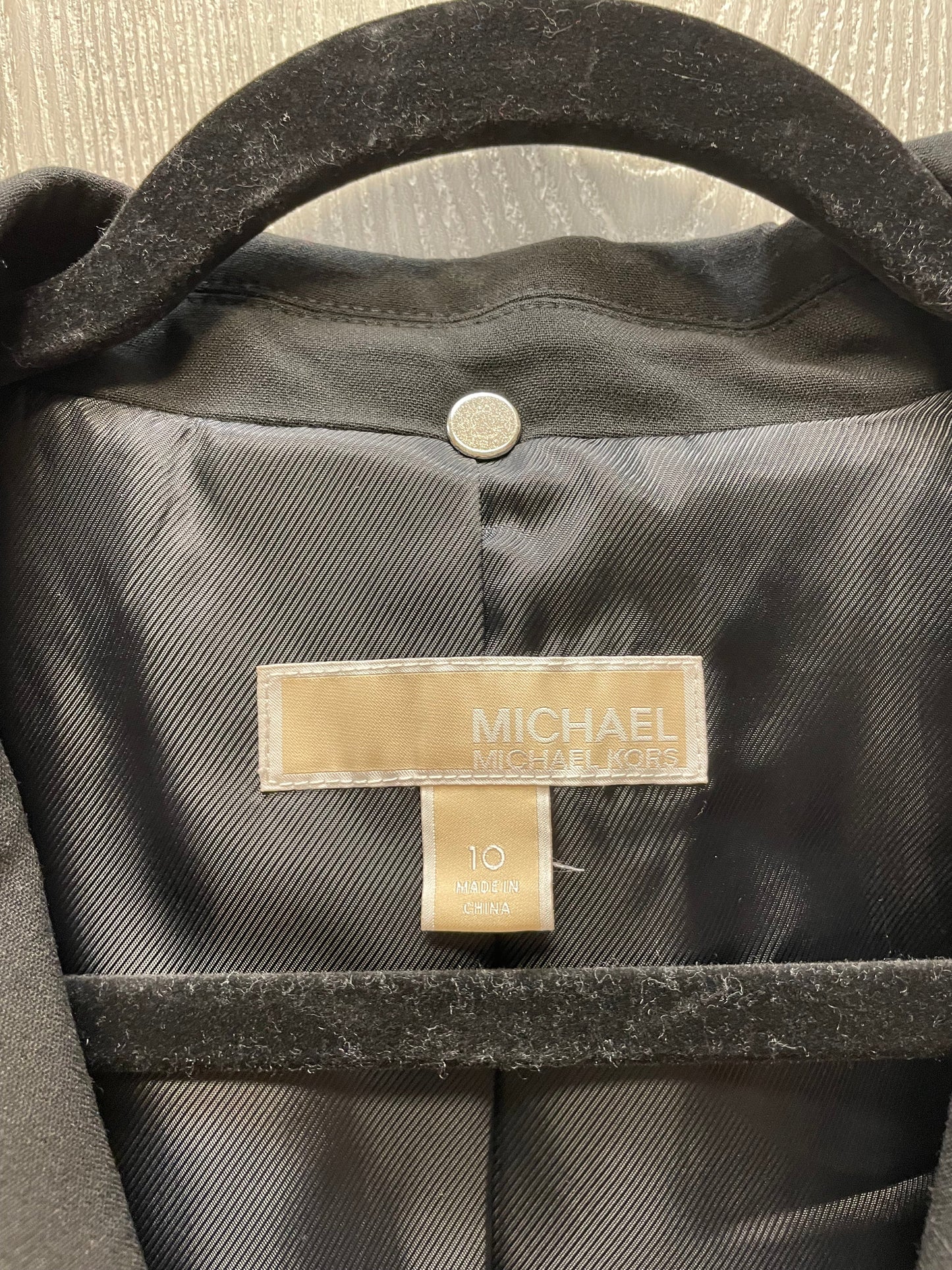 Blazer By Michael By Michael Kors In Black, Size: M