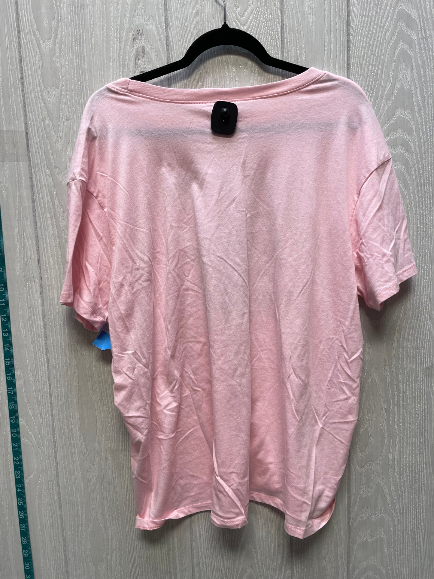 Top Short Sleeve By Torrid In Pink, Size: 1x