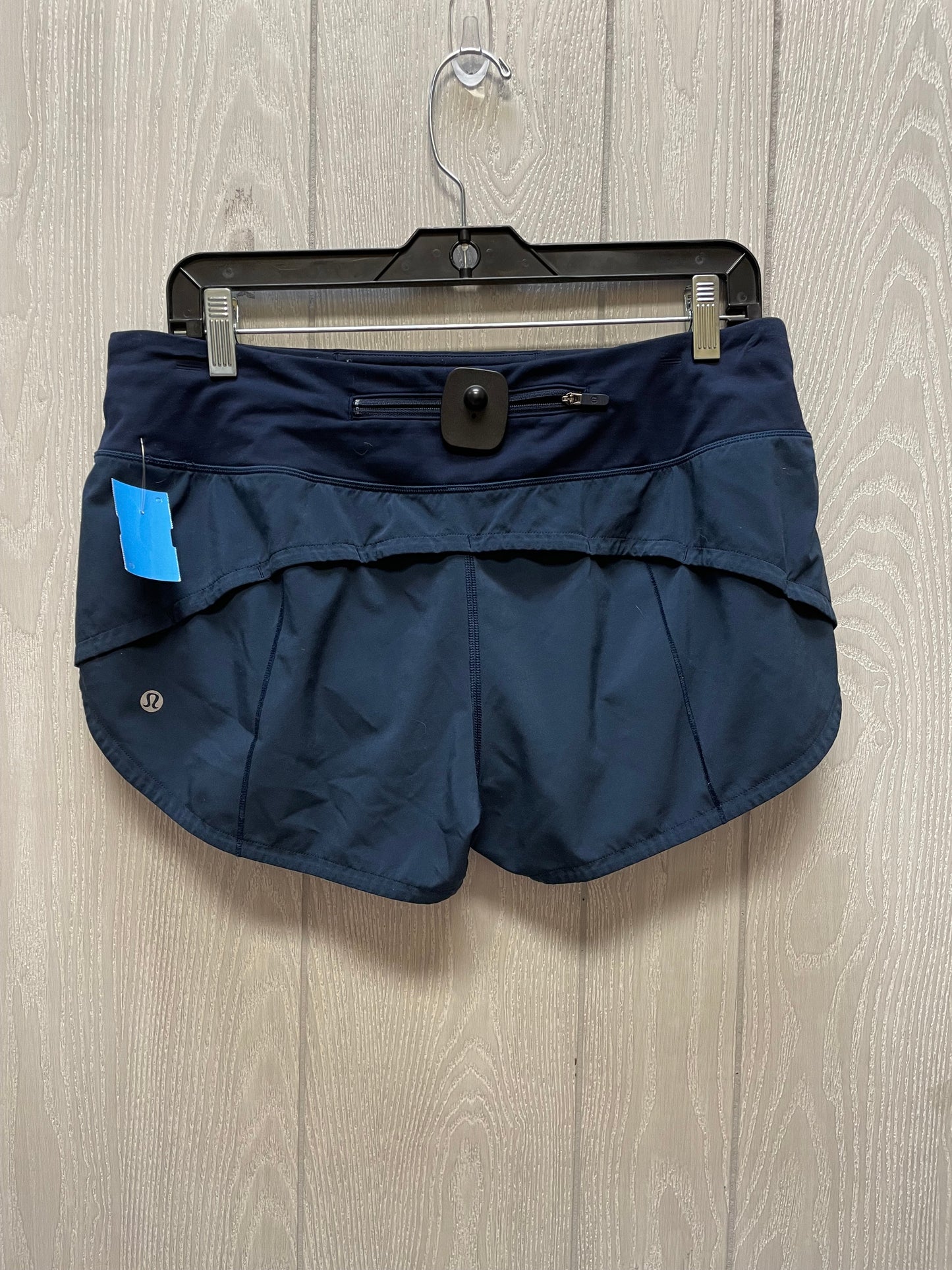 Athletic Shorts By Lululemon In Navy, Size: 8