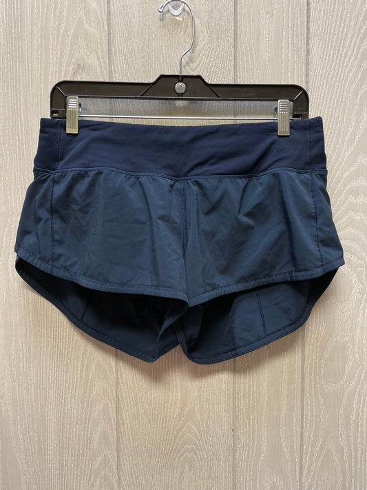 Athletic Shorts By Lululemon In Navy, Size: 8