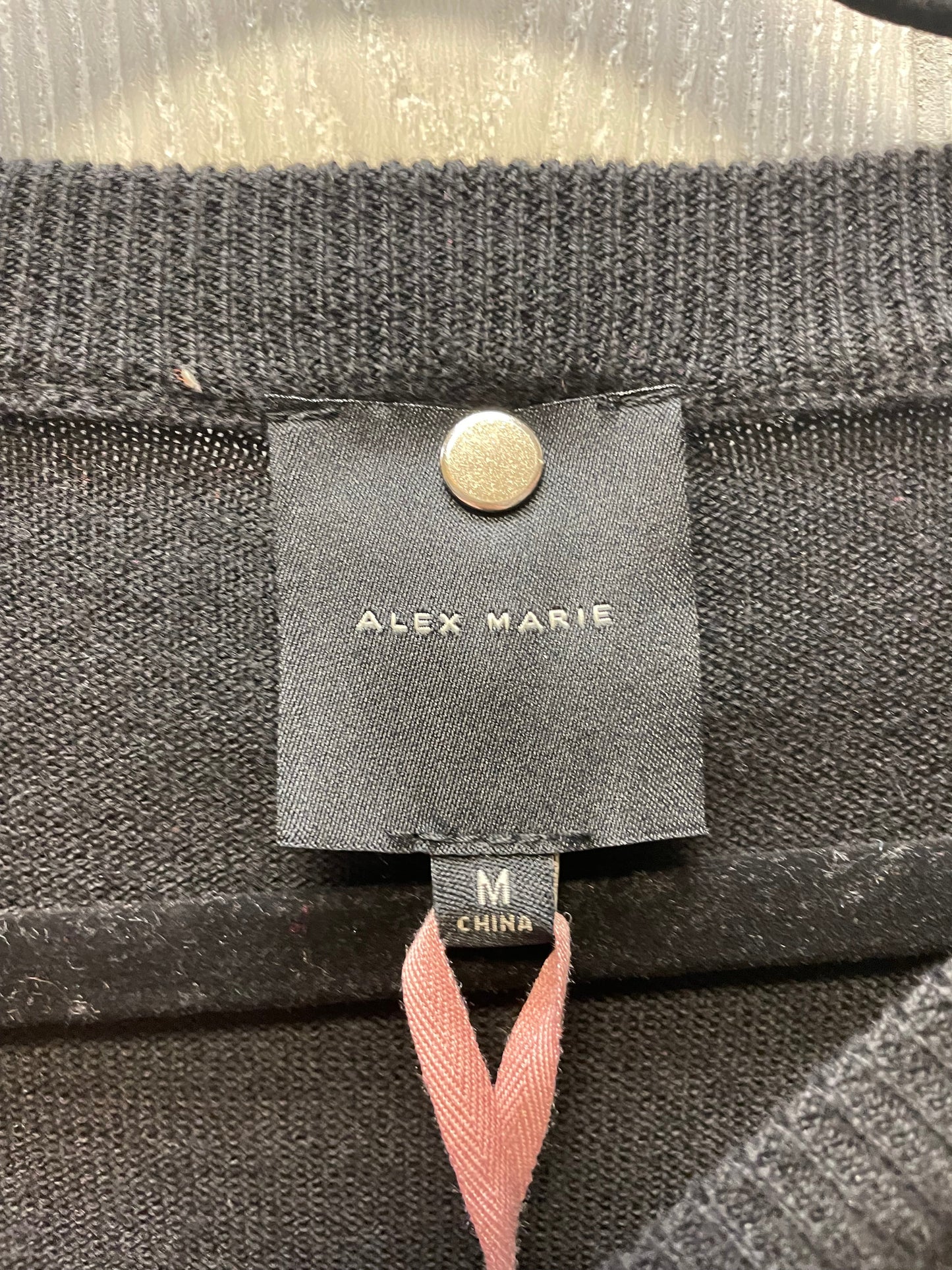 Sweater By Alex Marie In Black, Size: M