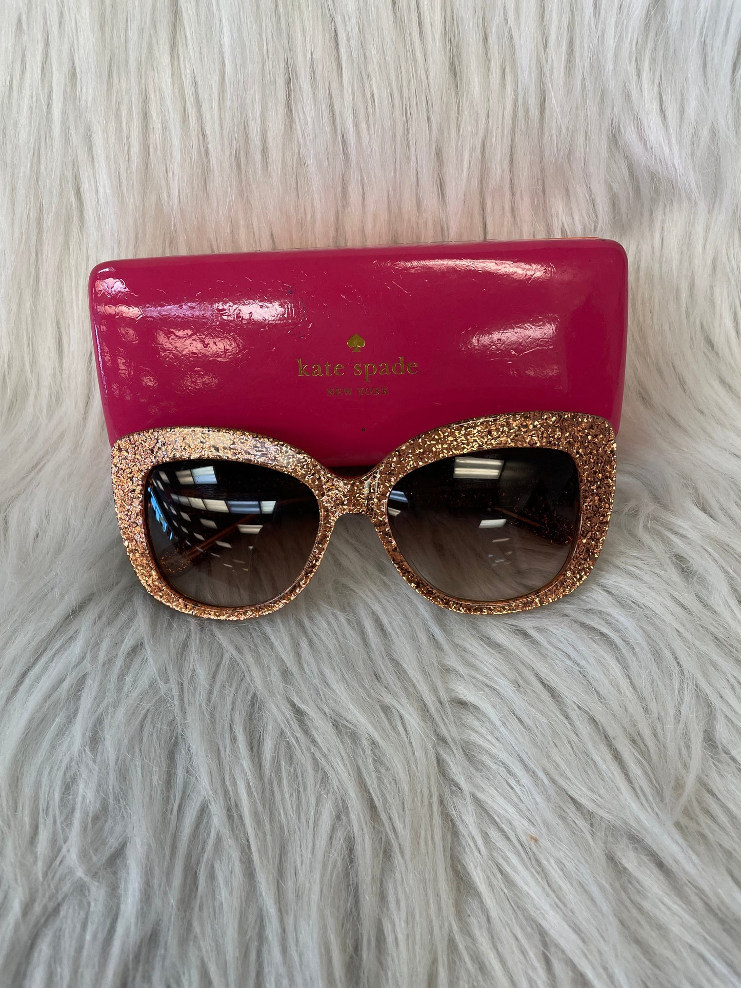 Sunglasses Designer By Kate Spade