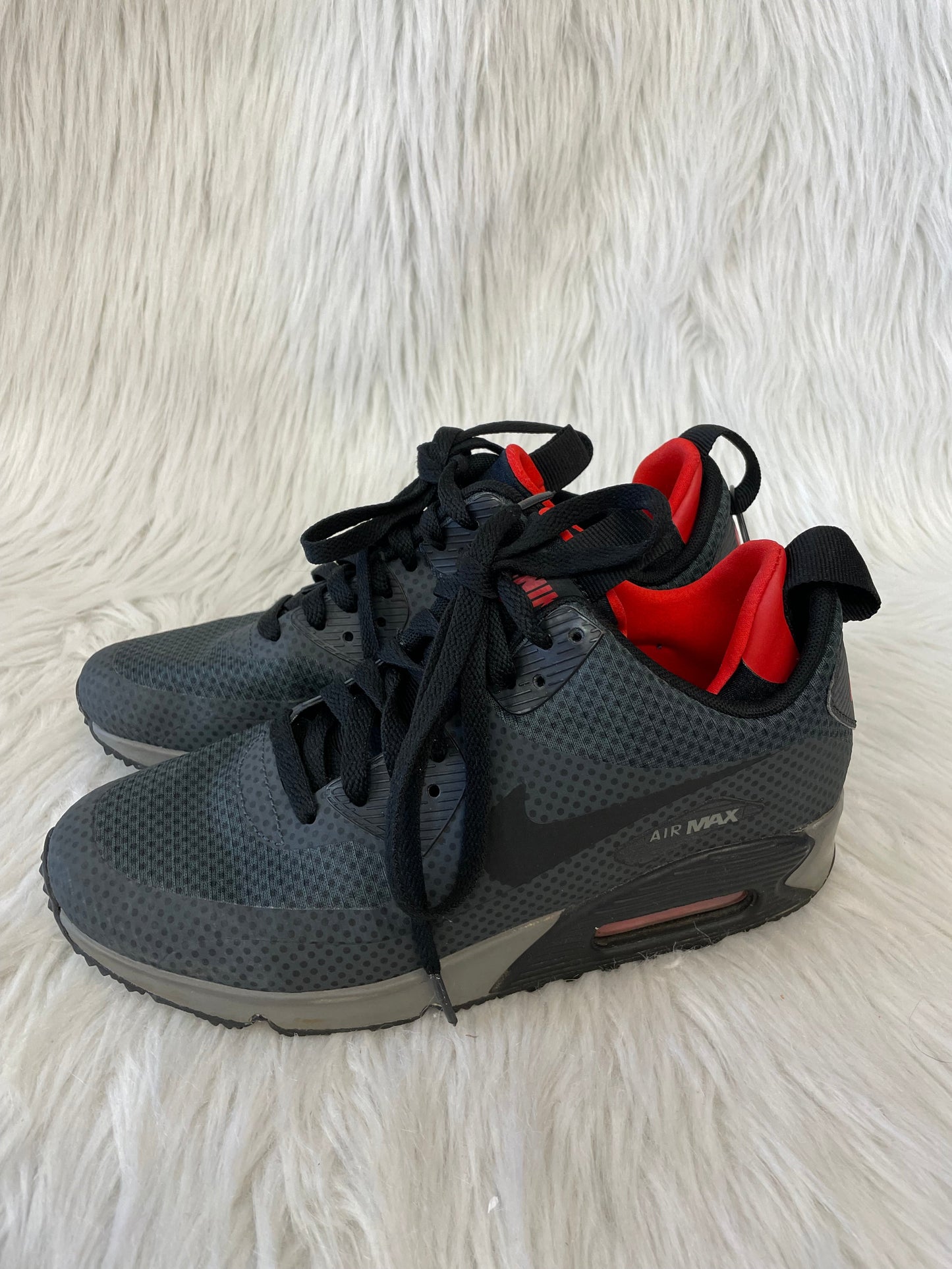 Shoes Athletic By Nike In Black & Red, Size: 7.5