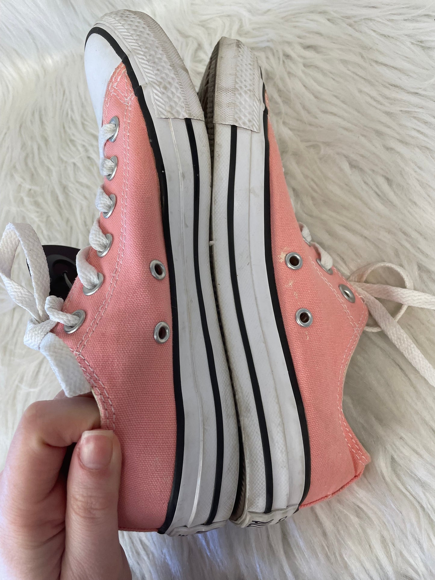 Shoes Sneakers By Converse In Pink, Size: 7