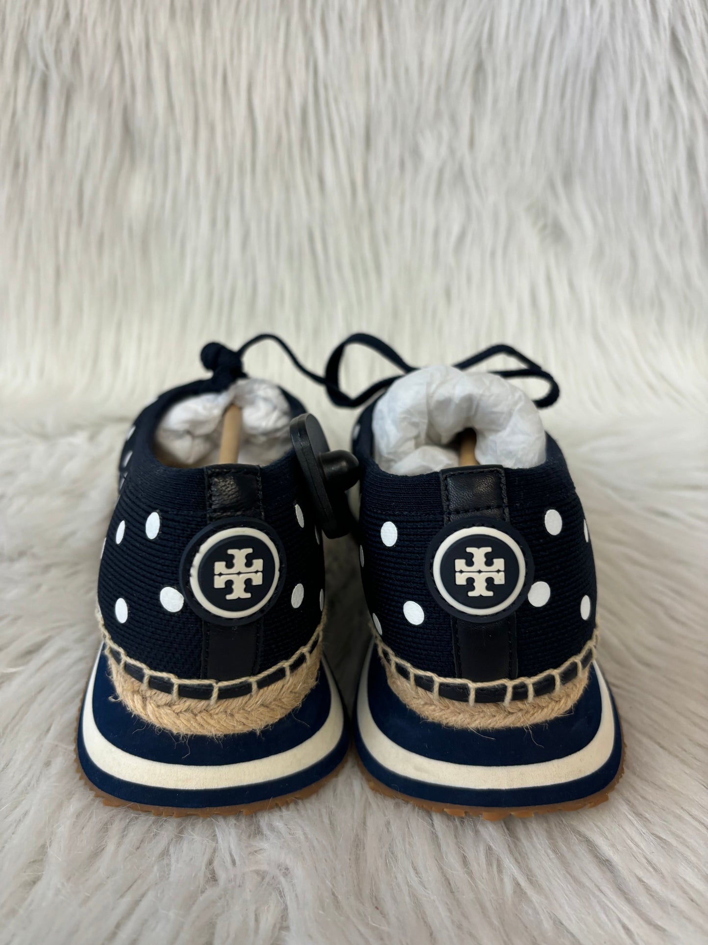 Shoes Designer By Tory Burch In Navy, Size: 7.5