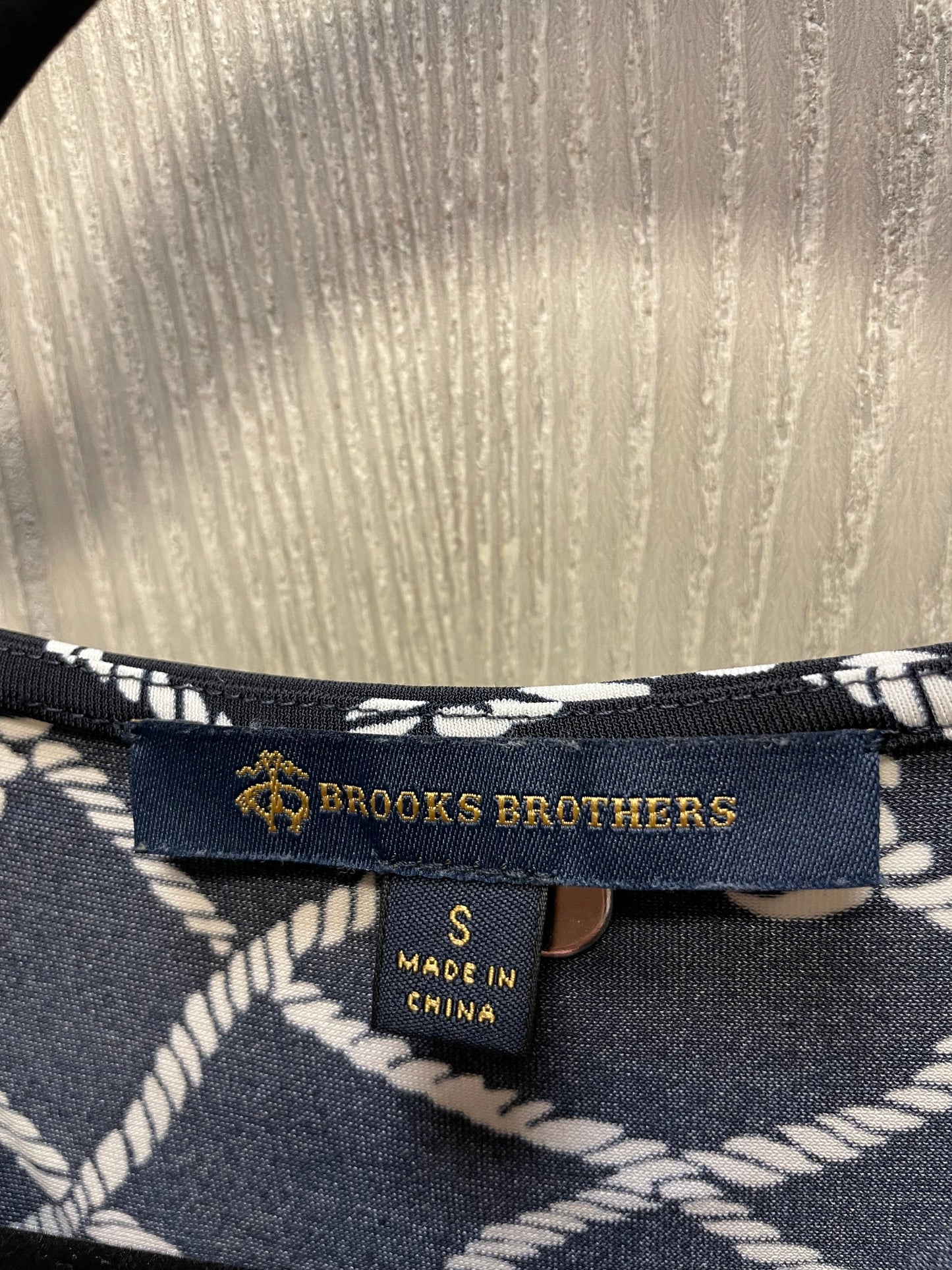 Dress Work By Brooks Brothers In Navy, Size: S