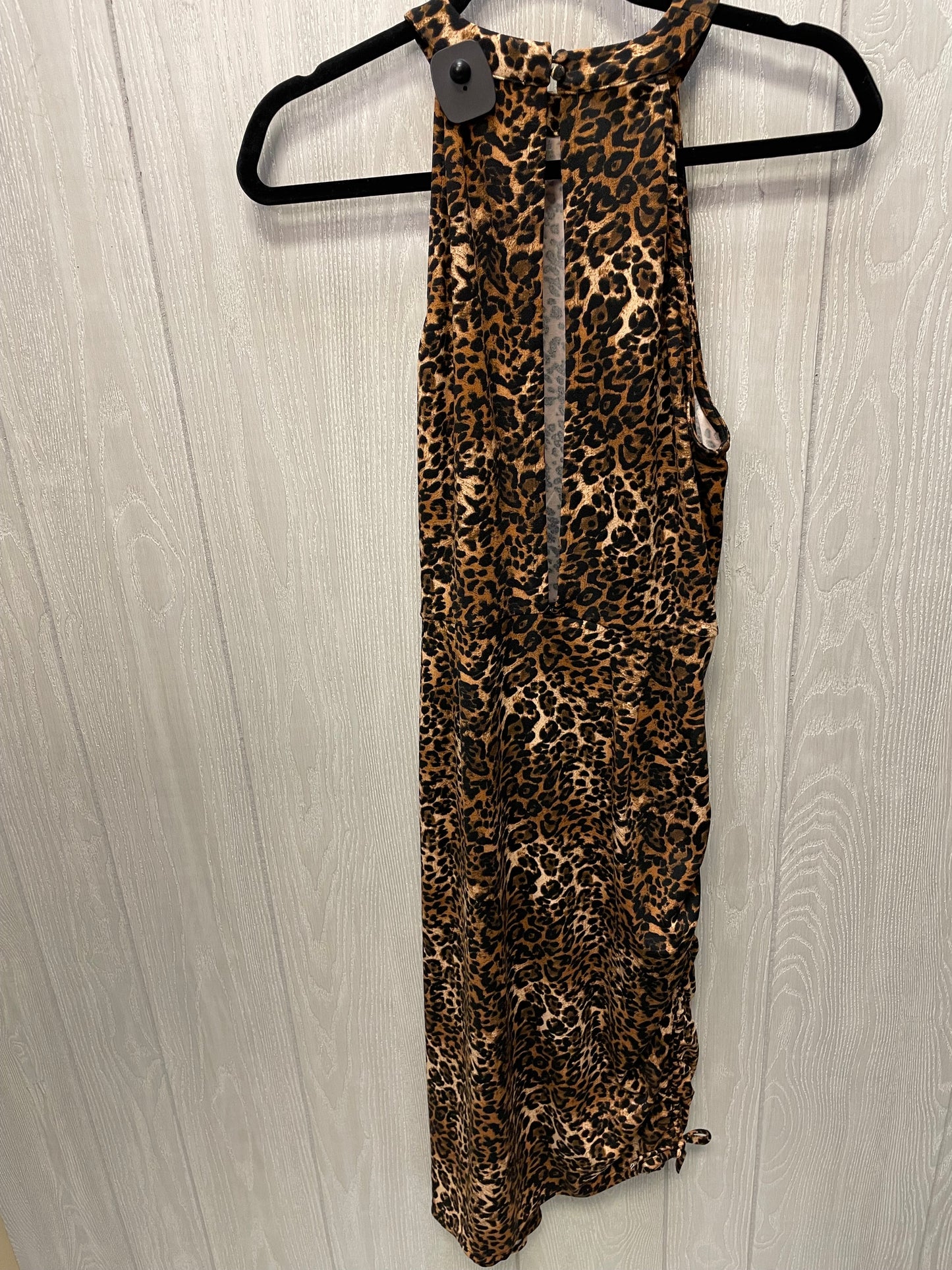 Dress Casual Midi By Shoedazzle In Animal Print, Size: M