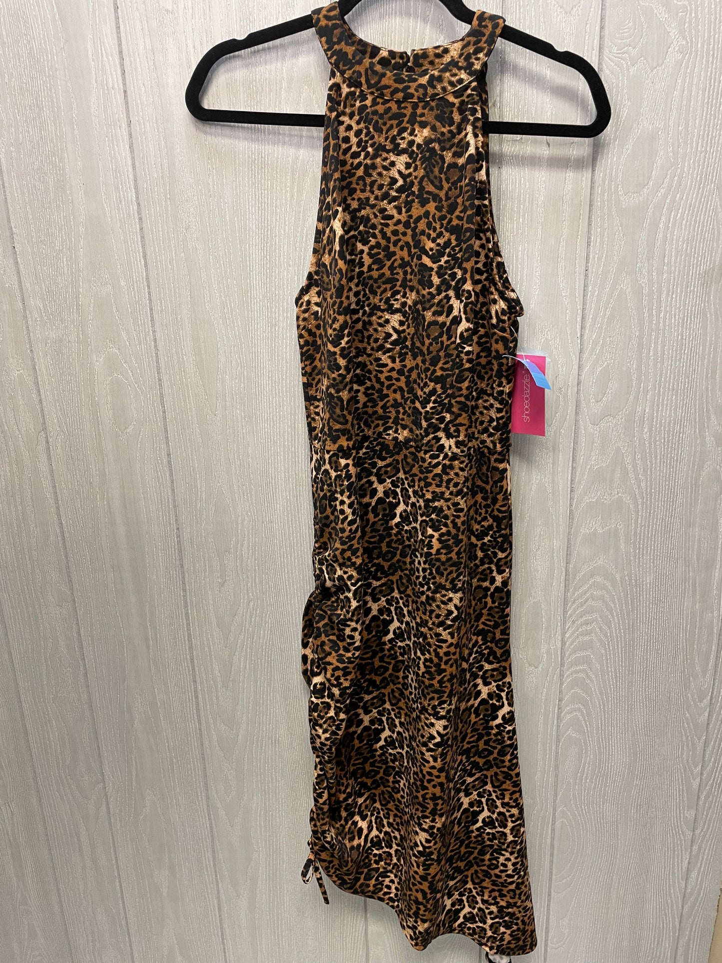 Dress Casual Midi By Shoedazzle In Animal Print, Size: M