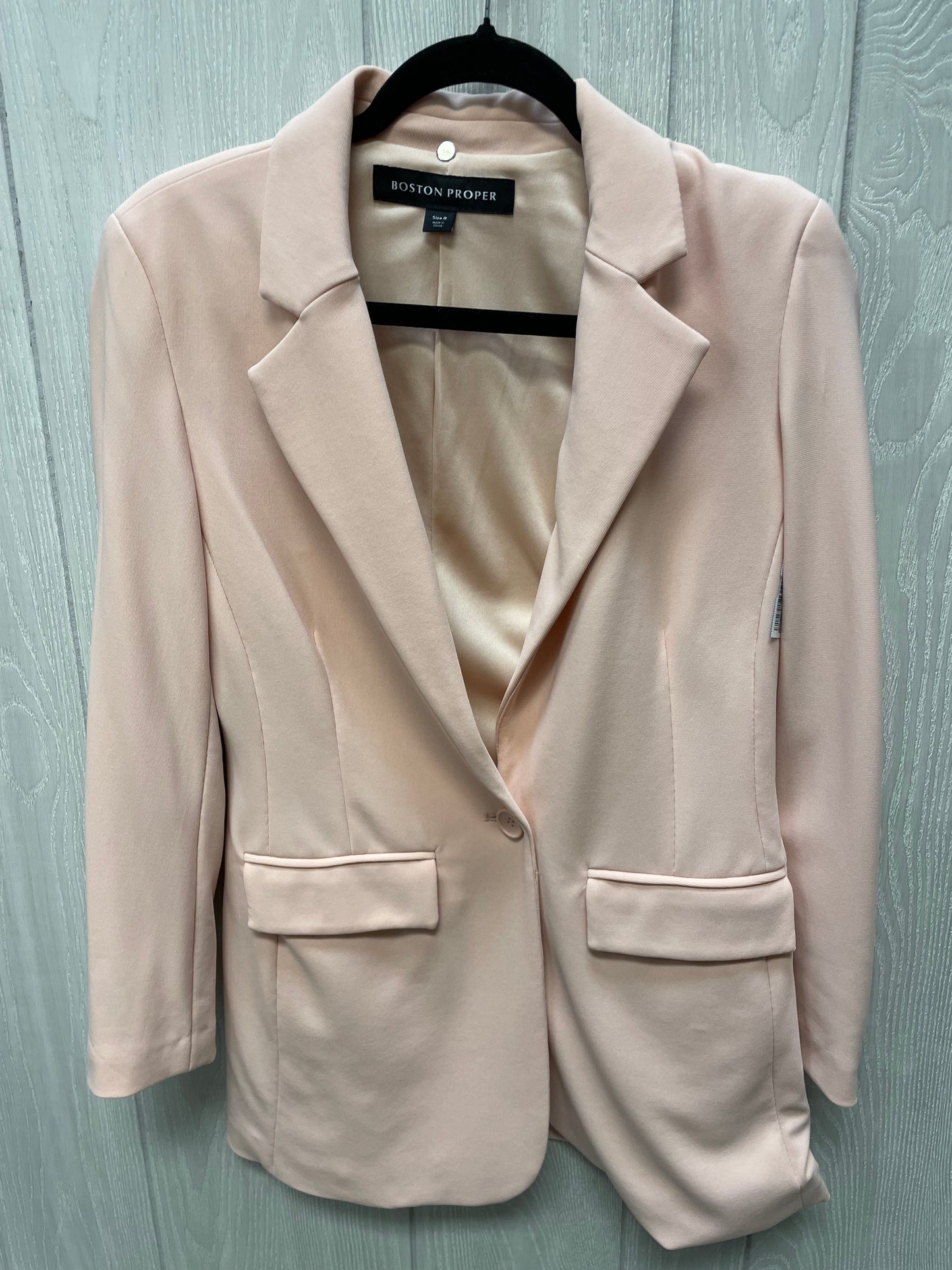 Blazer By Boston Proper In Pink, Size: M