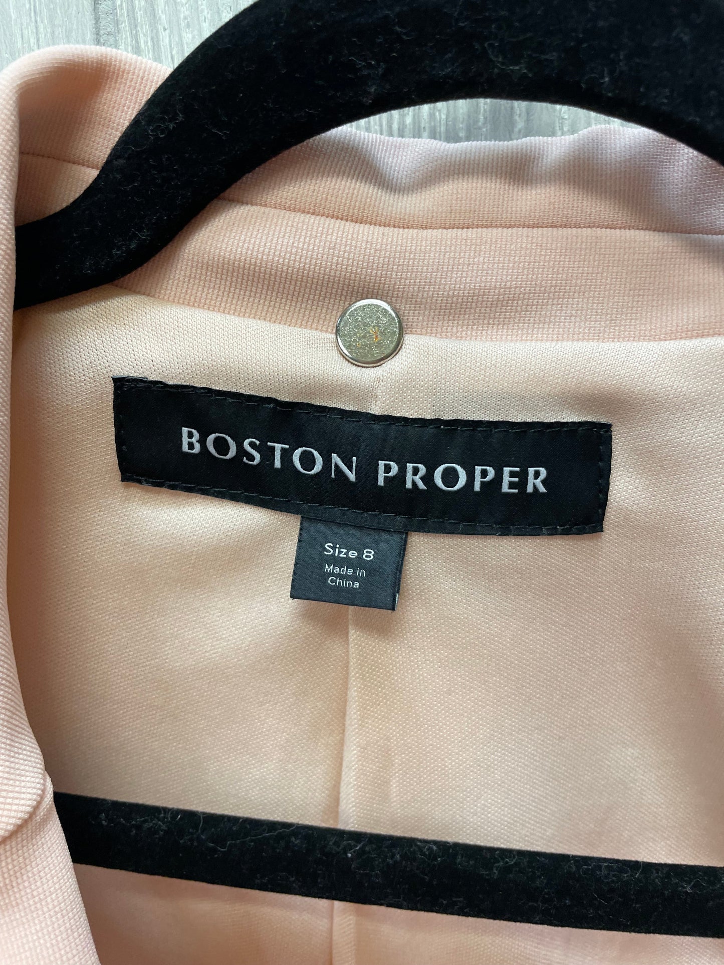 Blazer By Boston Proper In Pink, Size: M