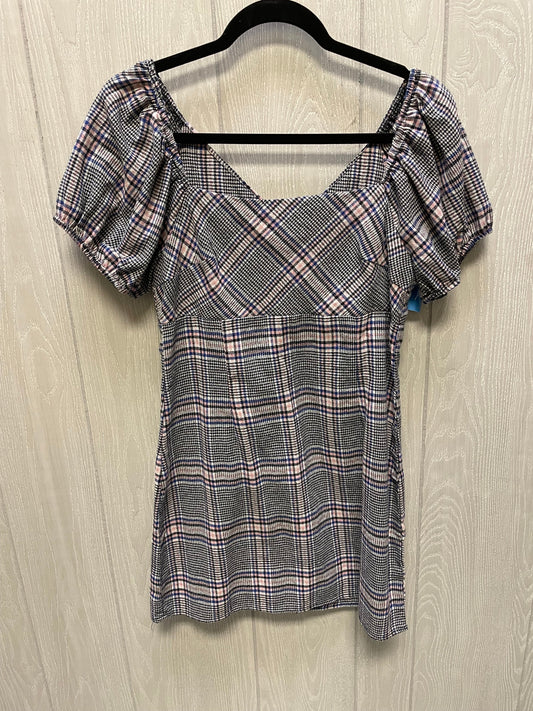 Dress Casual Short By Altard State In Plaid Pattern, Size: M