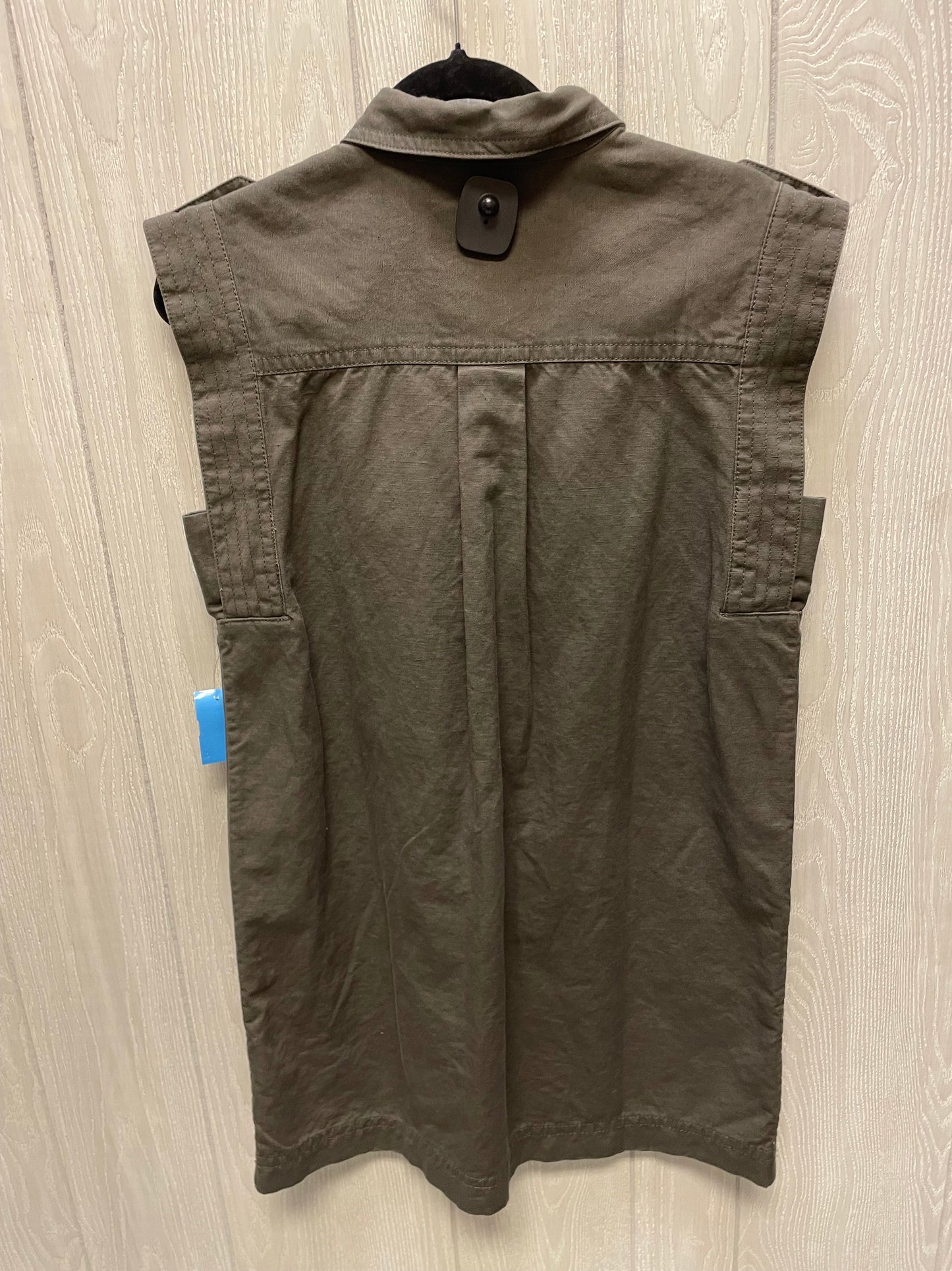 Dress Casual Short By Banana Republic In Green Denim, Size: S