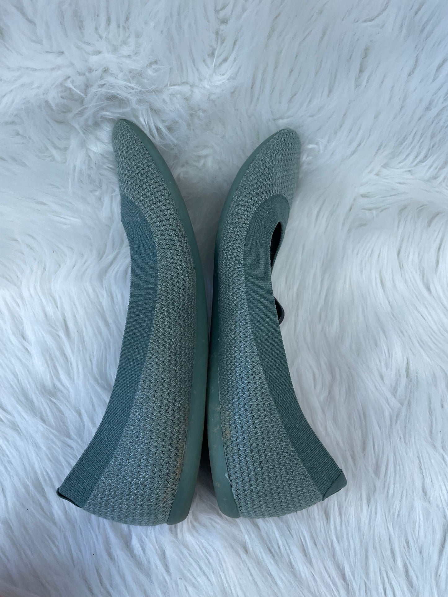 Shoes Flats By Allbirds In Green, Size: 10