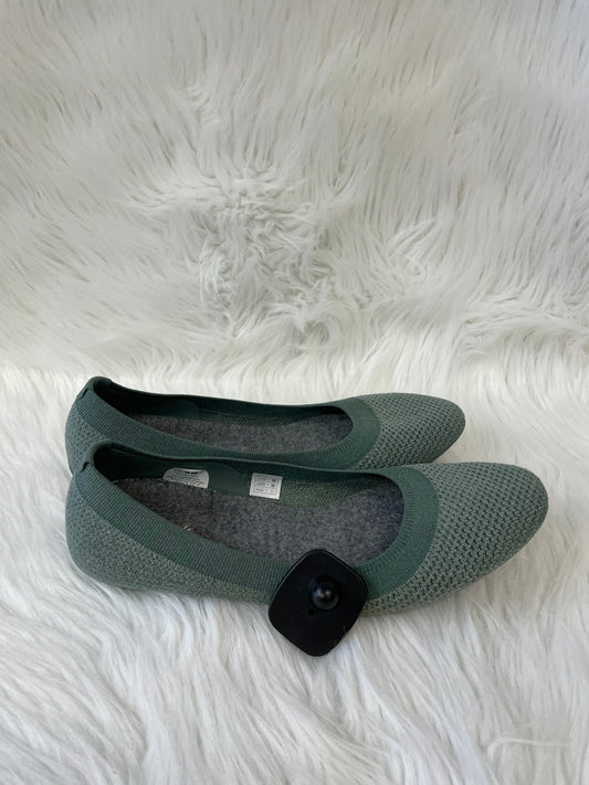 Shoes Flats By Allbirds In Green, Size: 10