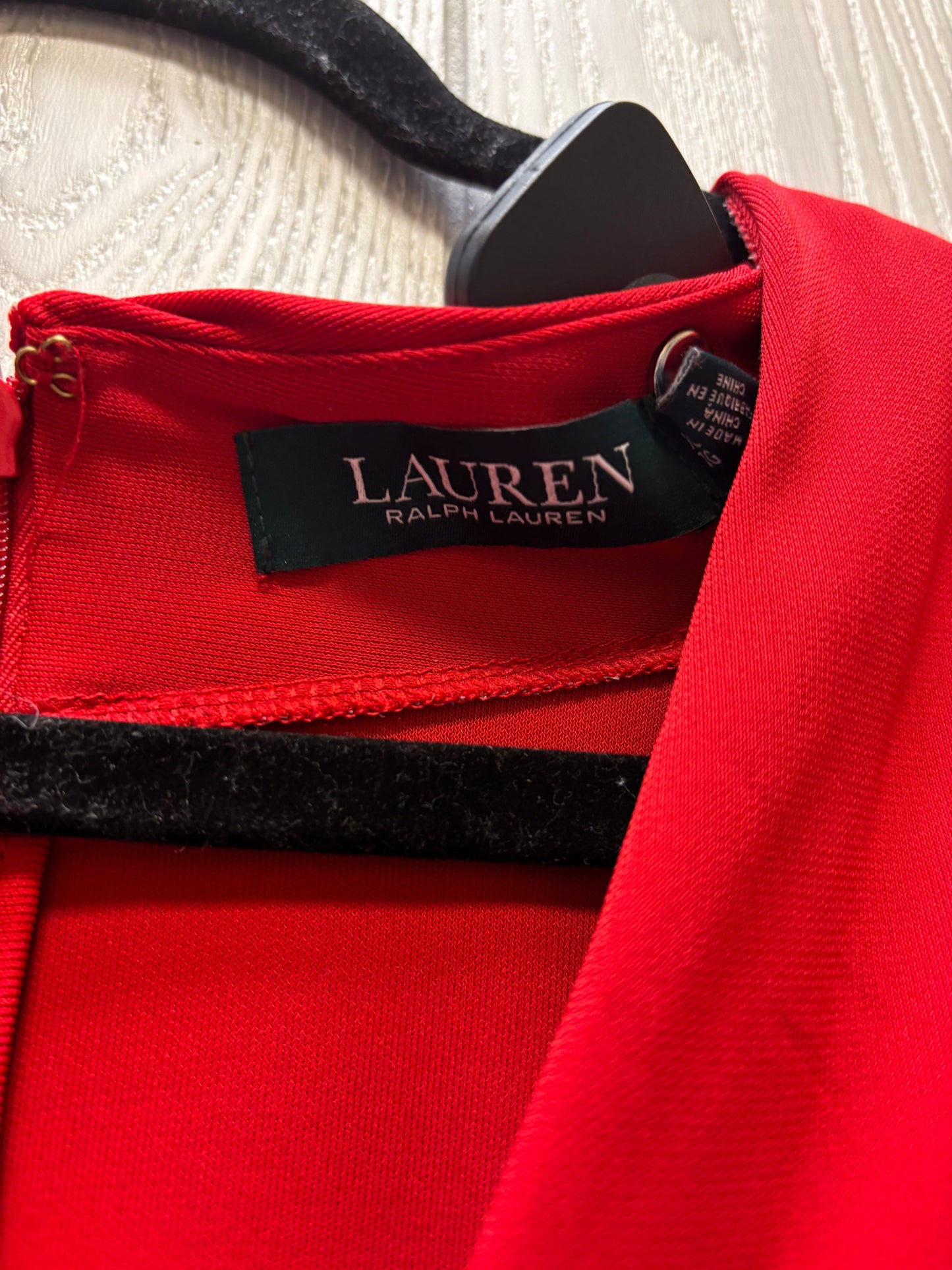 Jumpsuit By Lauren By Ralph Lauren In Red, Size: Xl