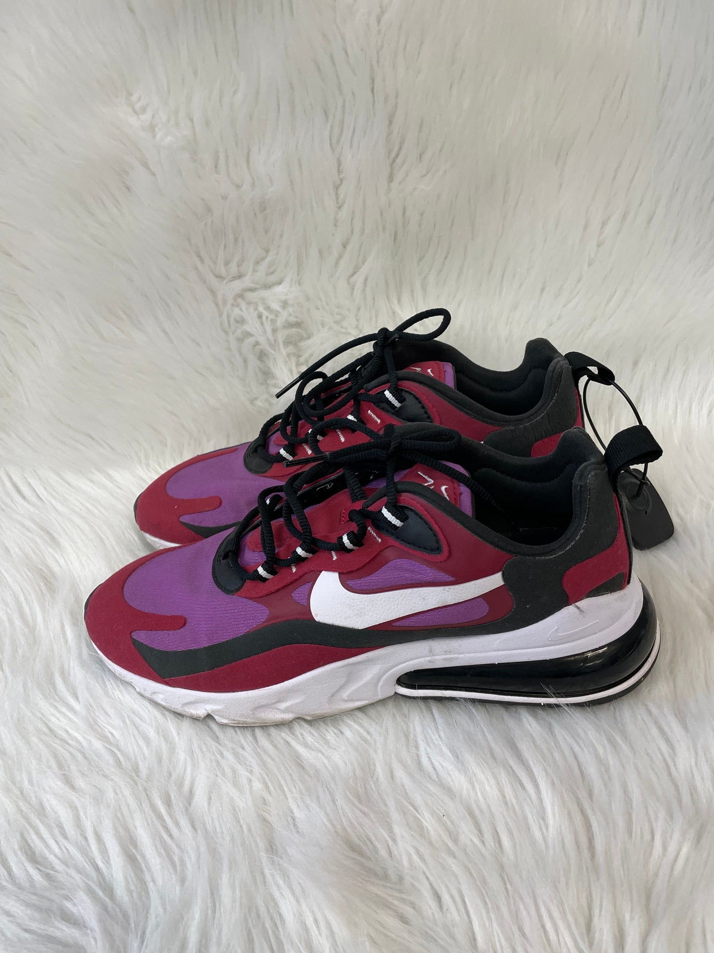 Shoes Athletic By Nike In Purple & Red, Size: 9