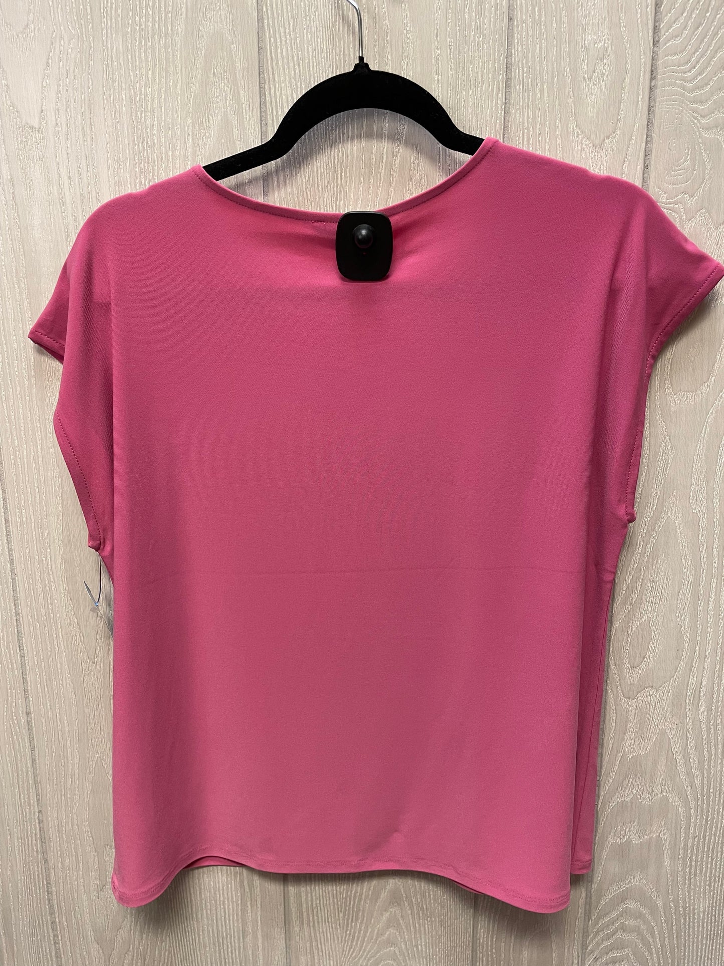 Blouse Short Sleeve By Express In Pink, Size: M