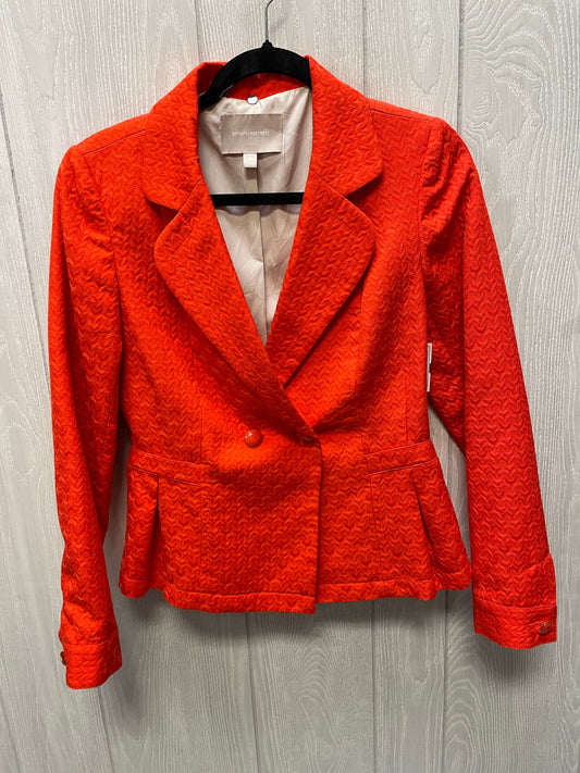 Blazer By Banana Republic In Orange, Size: M