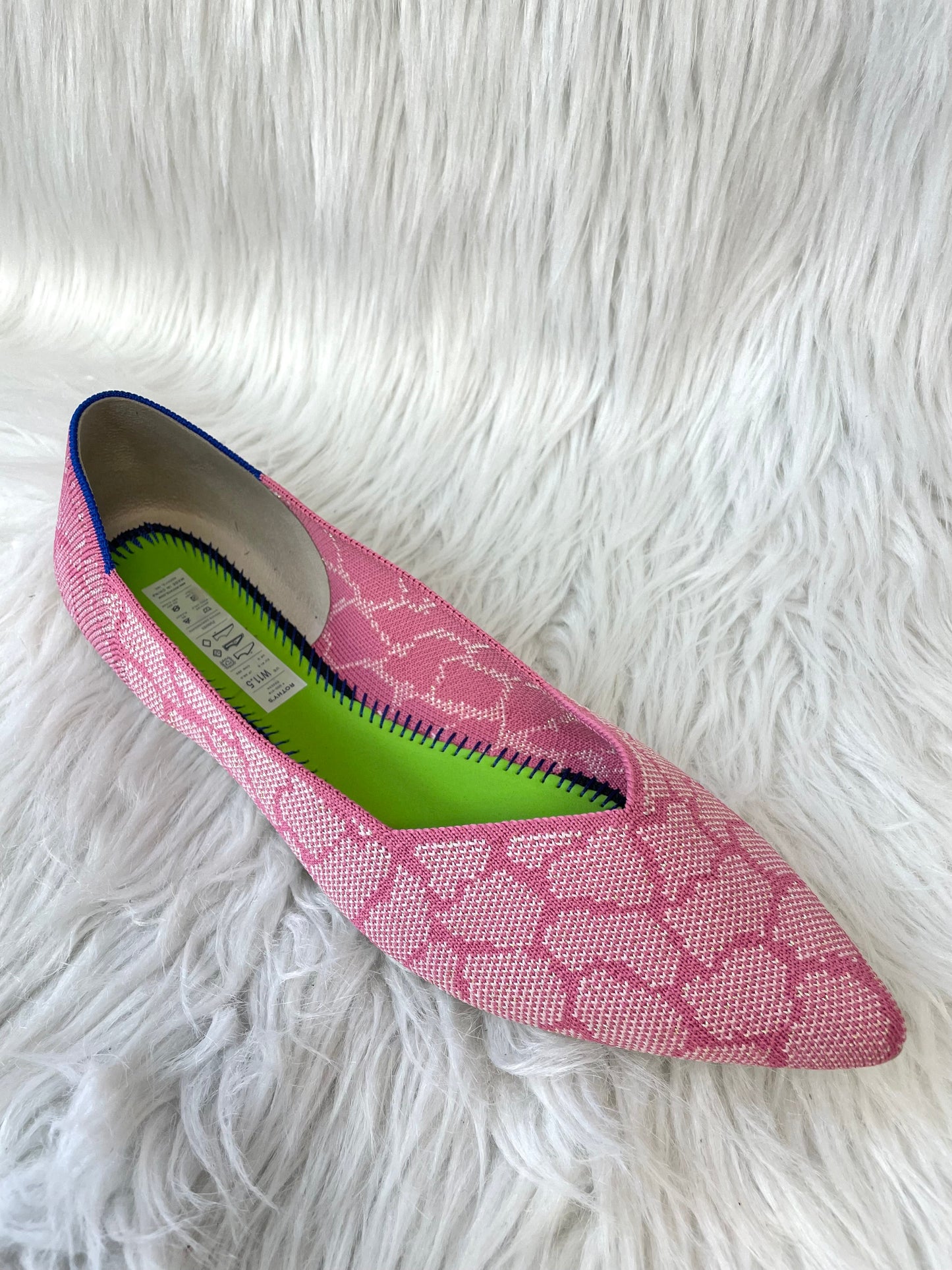 Shoes Flats By Rothys In Pink, Size: 11.5