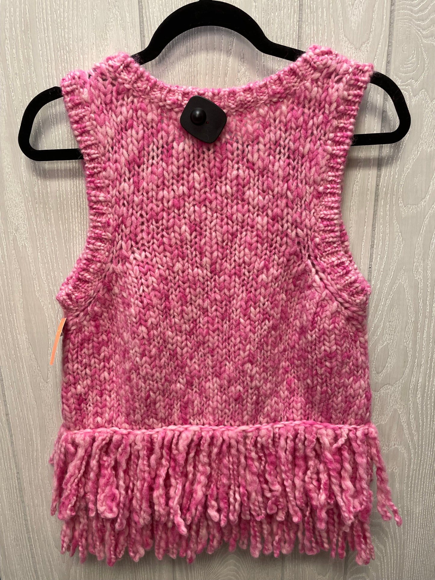 Sweater Short Sleeve By Pilcro In Pink, Size: M