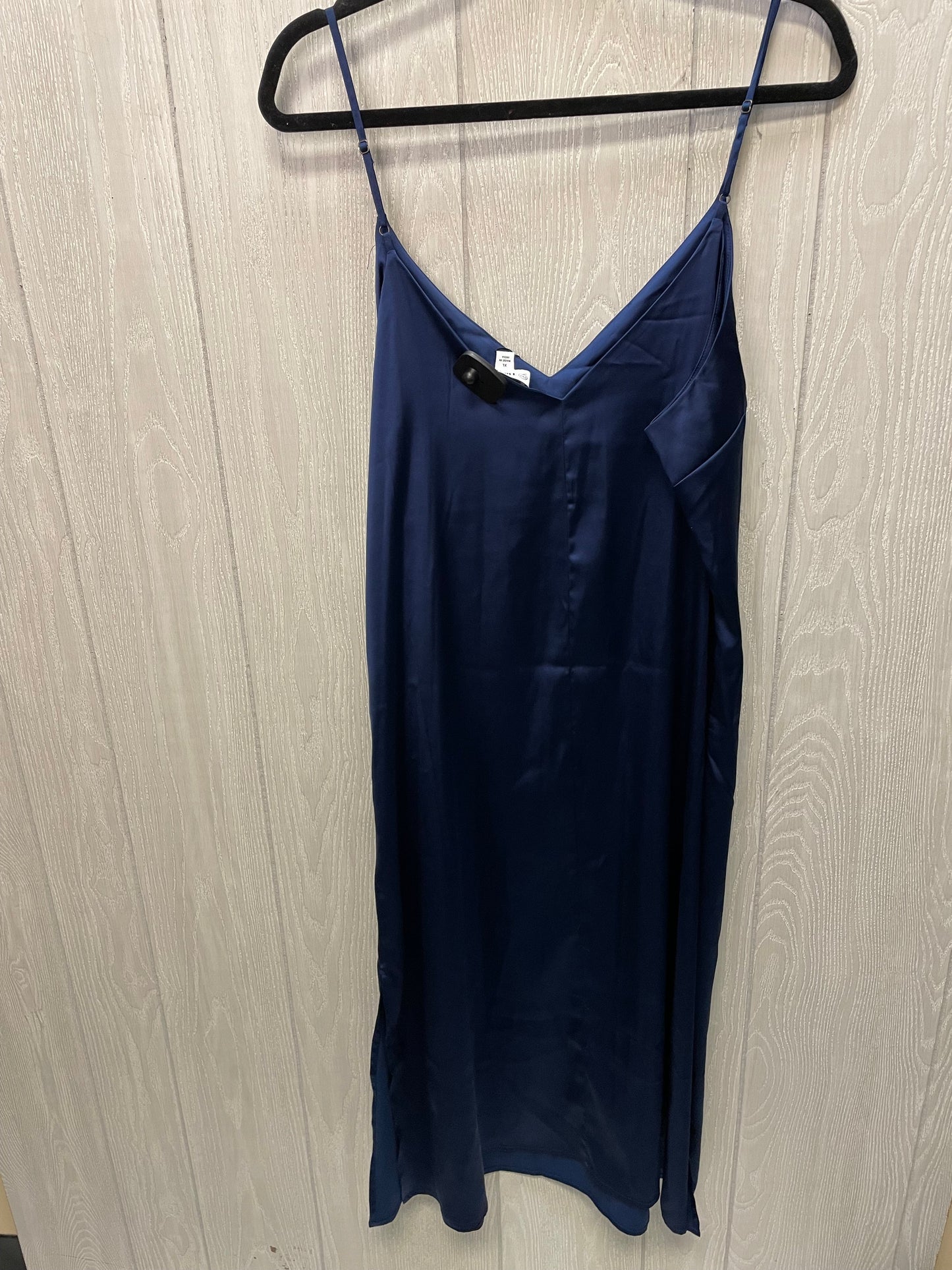 Dress Party Midi By THE DROP  In Navy, Size: Xl