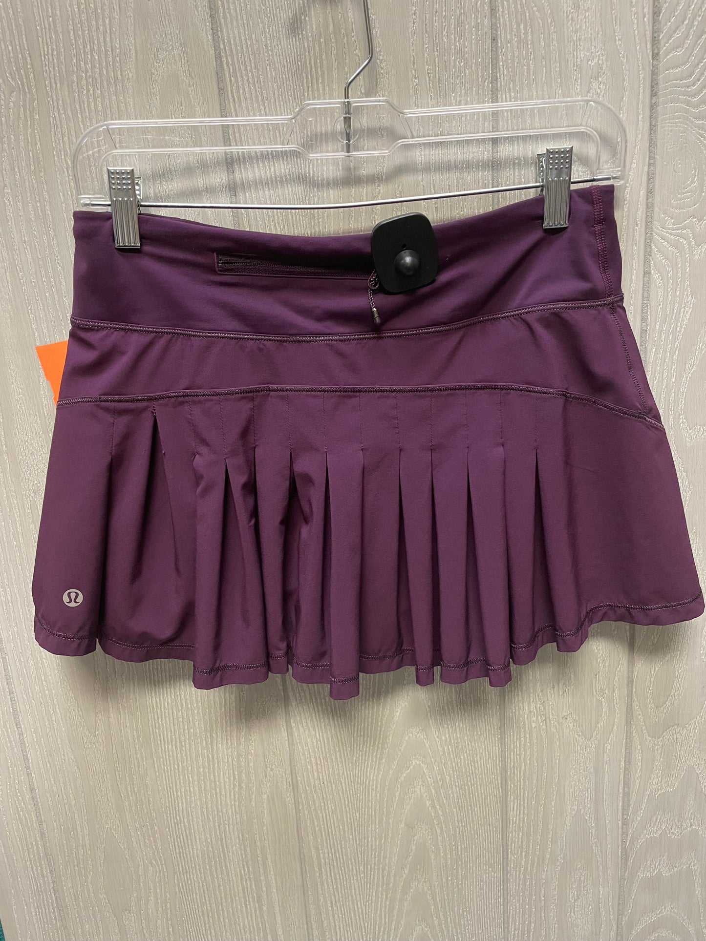 Athletic Skort By Lululemon In Purple, Size: 4