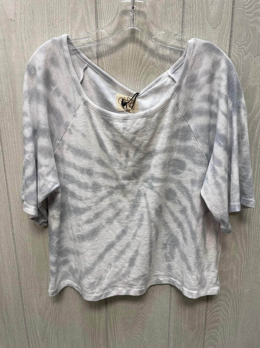 Top Short Sleeve By Chaser In Tie Dye Print, Size: M