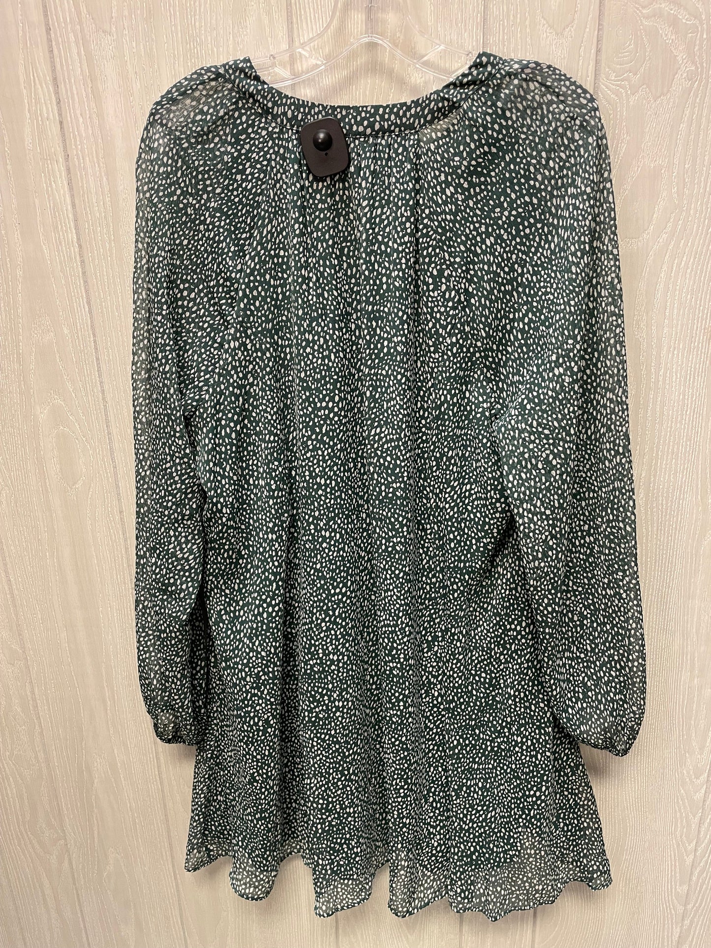 Dress Casual Short By Joie In Green & White, Size: Xl