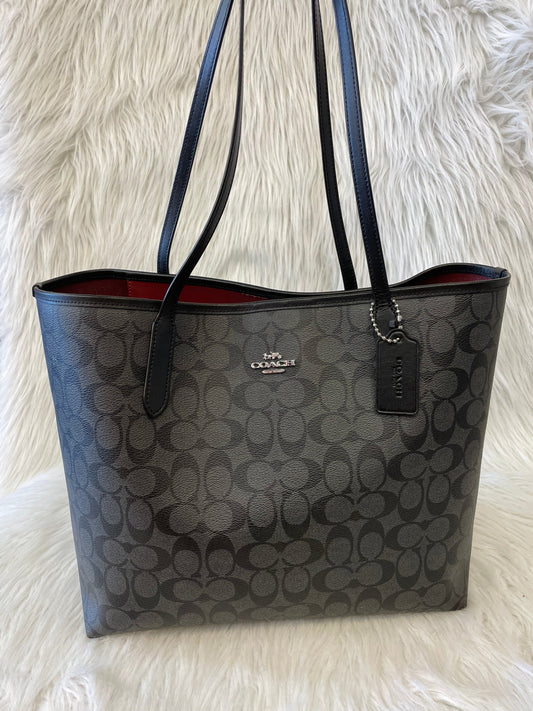 Tote Designer By Coach, Size: Large