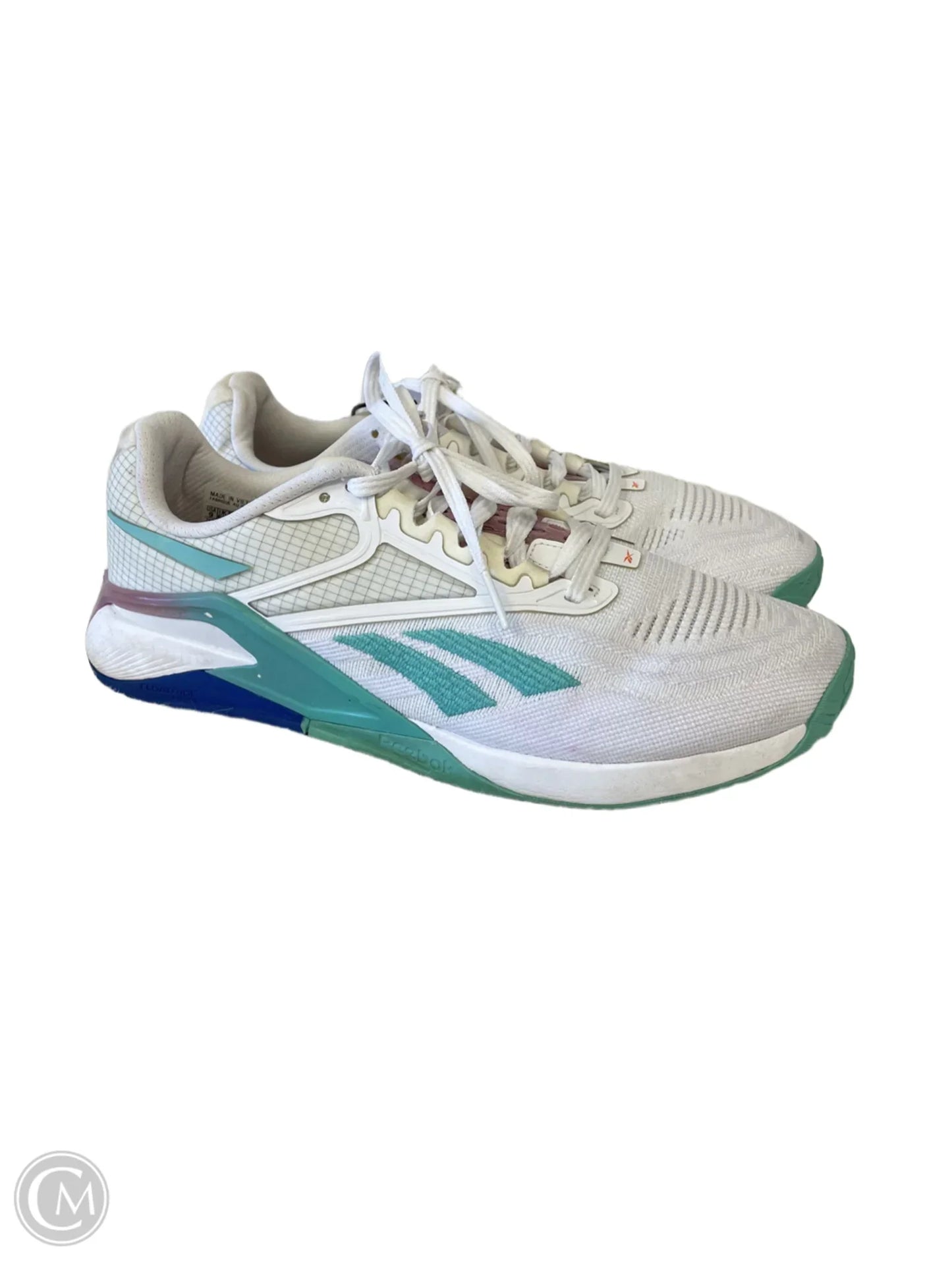 Shoes Athletic By Reebok In Cream, Size: 9