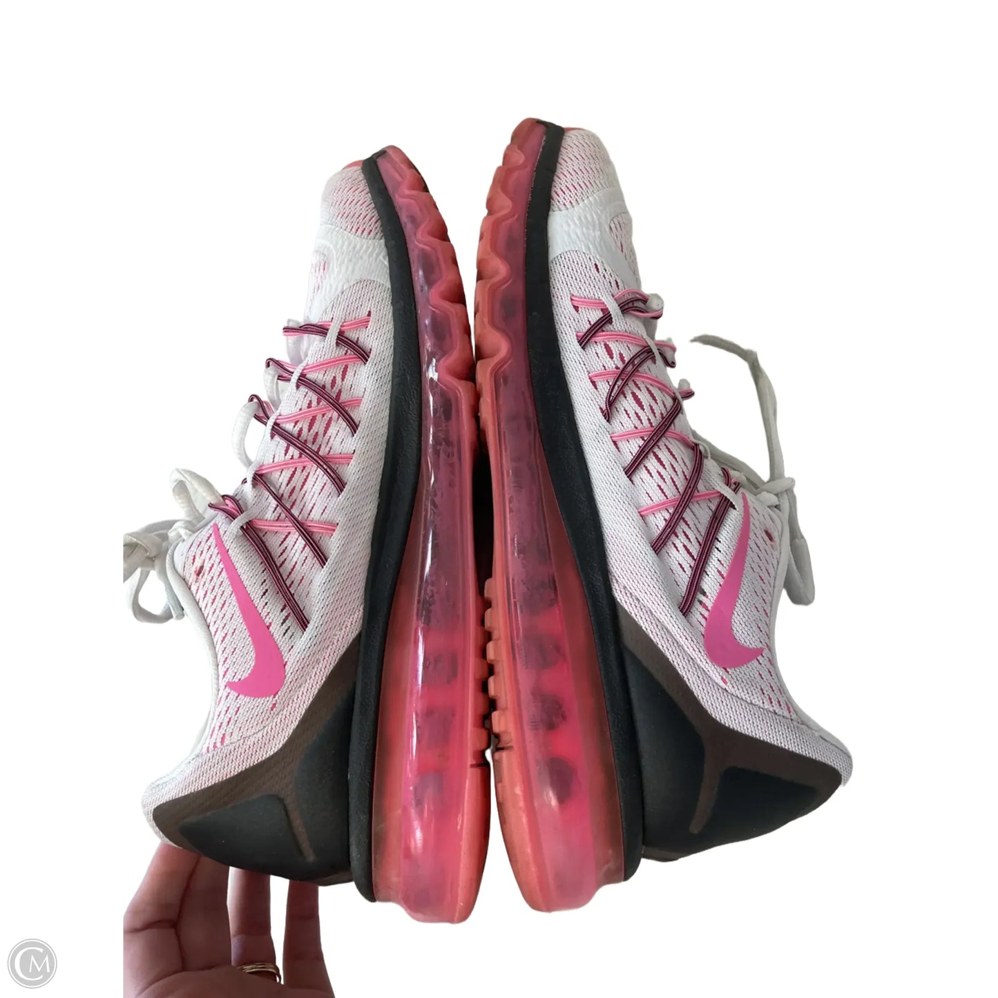 Shoes Athletic By Nike In Pink & White, Size: 10