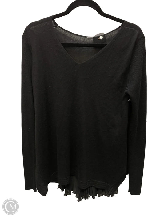 Sweater By Elie Tahari In Black, Size: M