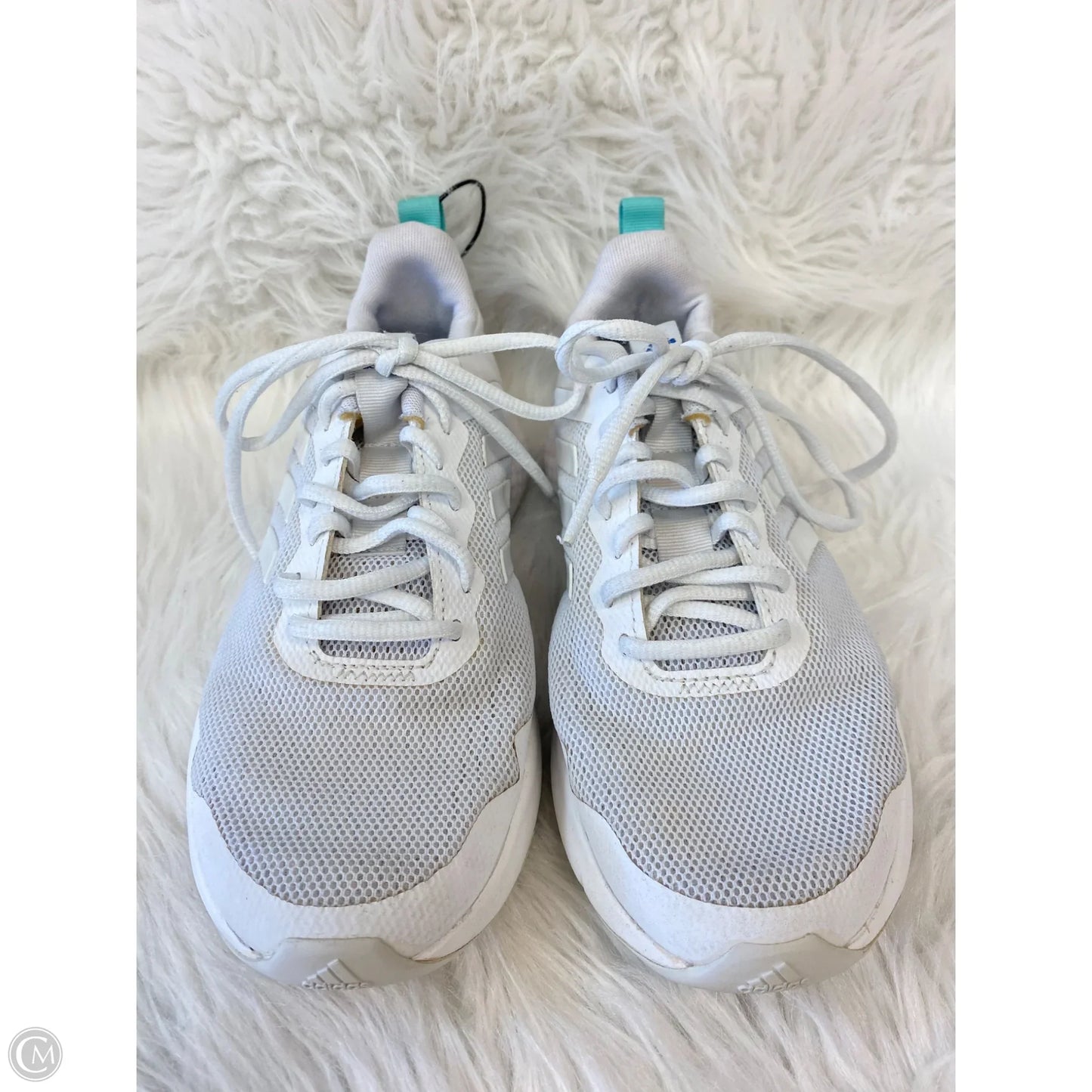 Shoes Athletic By Adidas In Grey, Size: 7